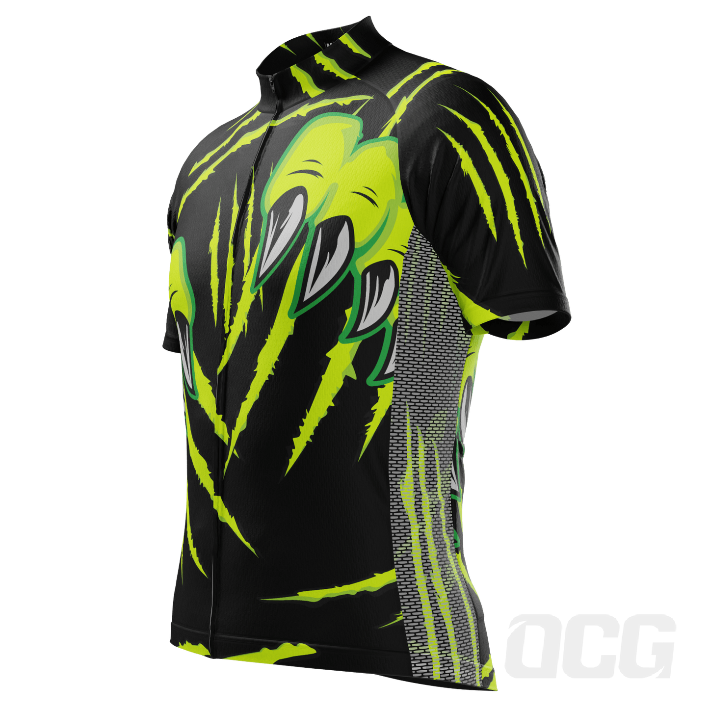 Men's Scratch Marks Short Sleeve Cycling Jersey