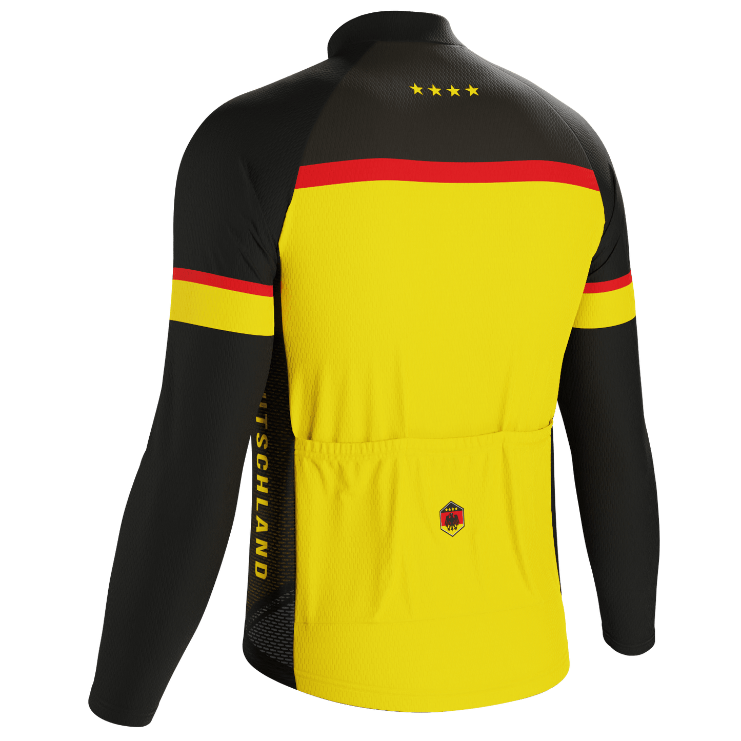Men's Germany Deutschland Long Sleeve Cycling Jersey