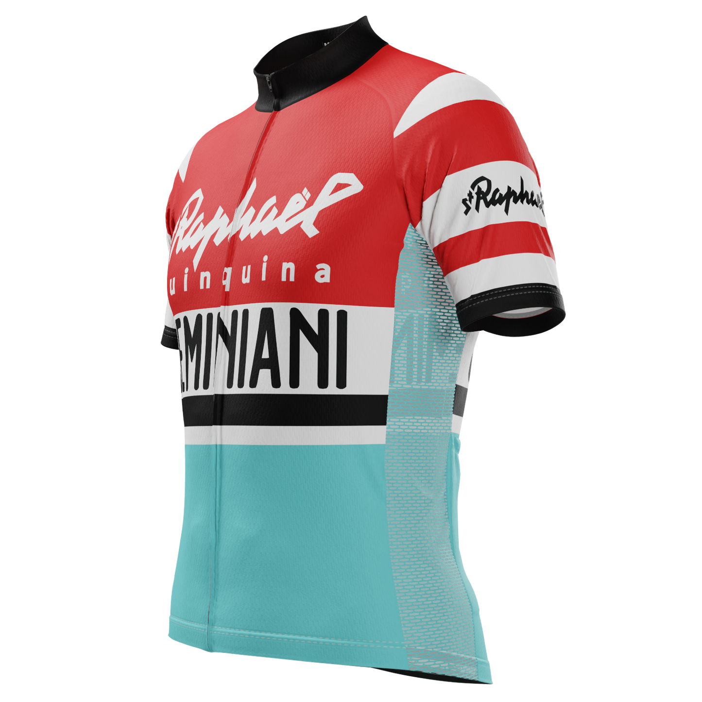 Men's St Raphael-Geminiani Retro Short Sleeve Cycling Jersey