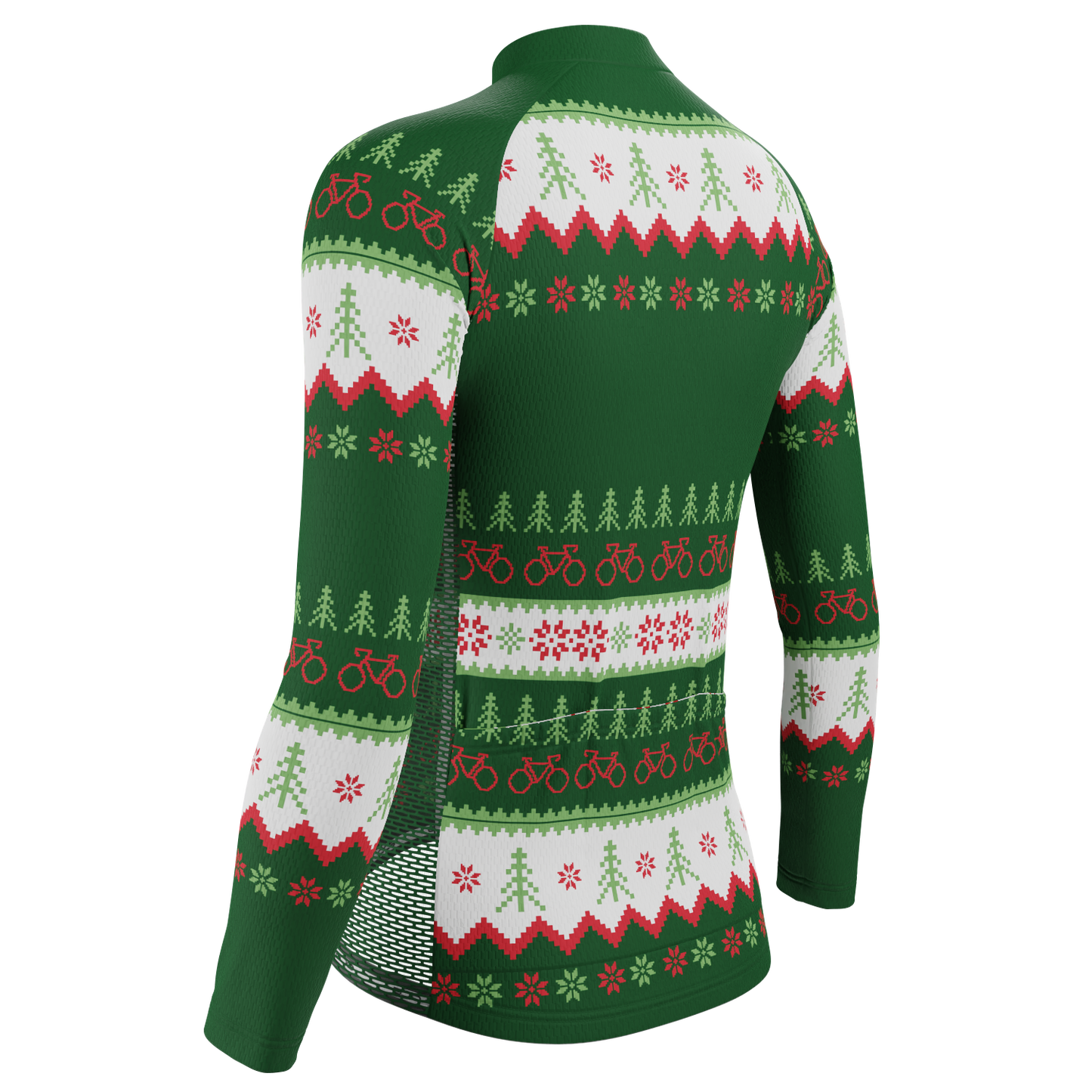 Women's All I Want For Christmas Long Sleeve Cycling Jersey