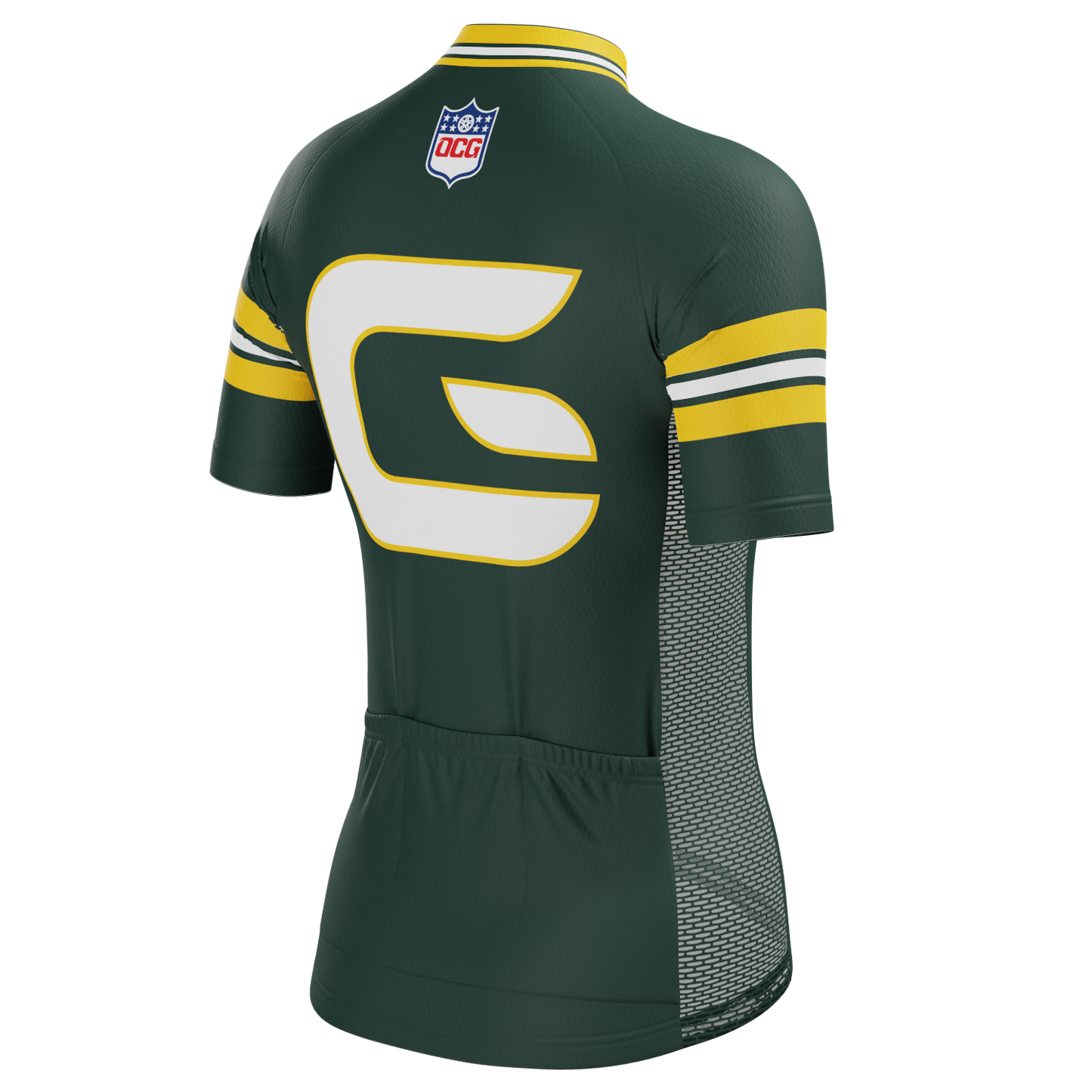 Women's Green Bay Football Short Sleeve Cycling Jersey