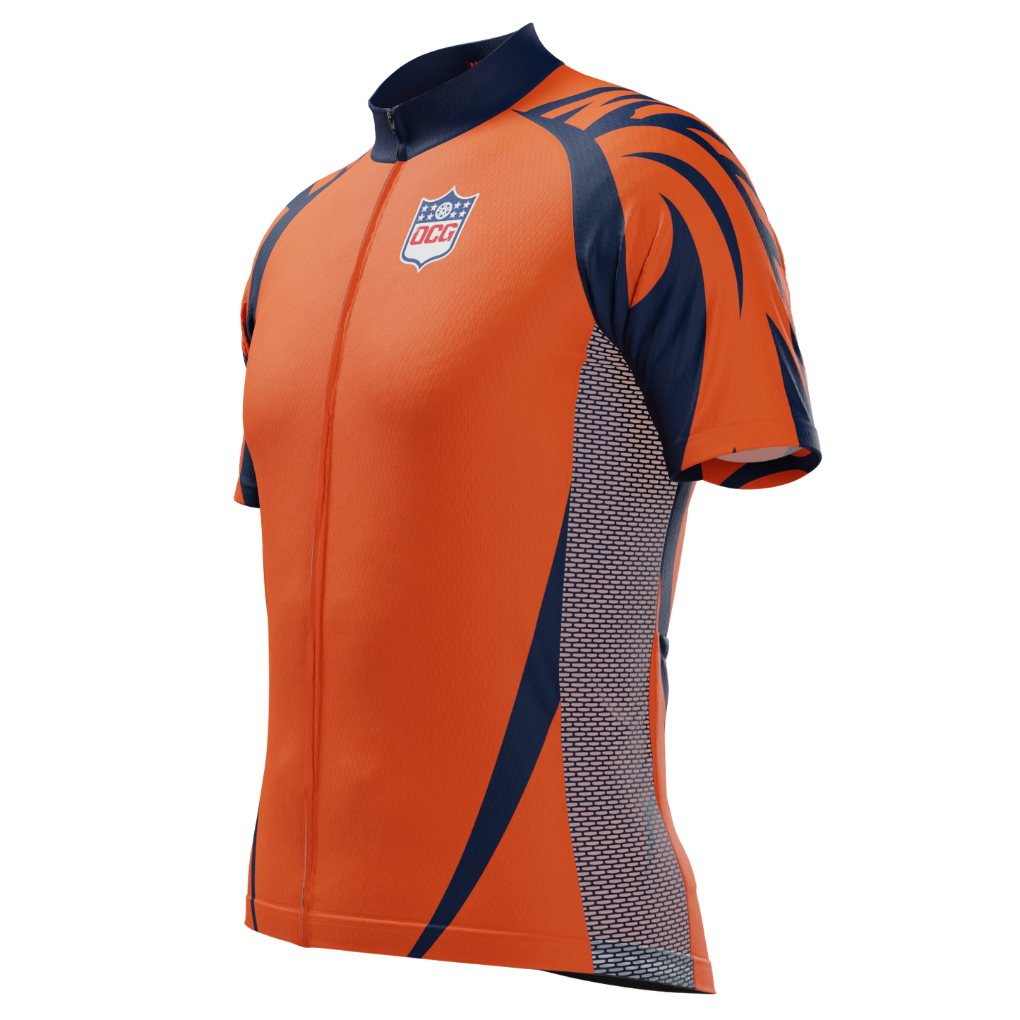 Men's Denver Football Short Sleeve Cycling Jersey