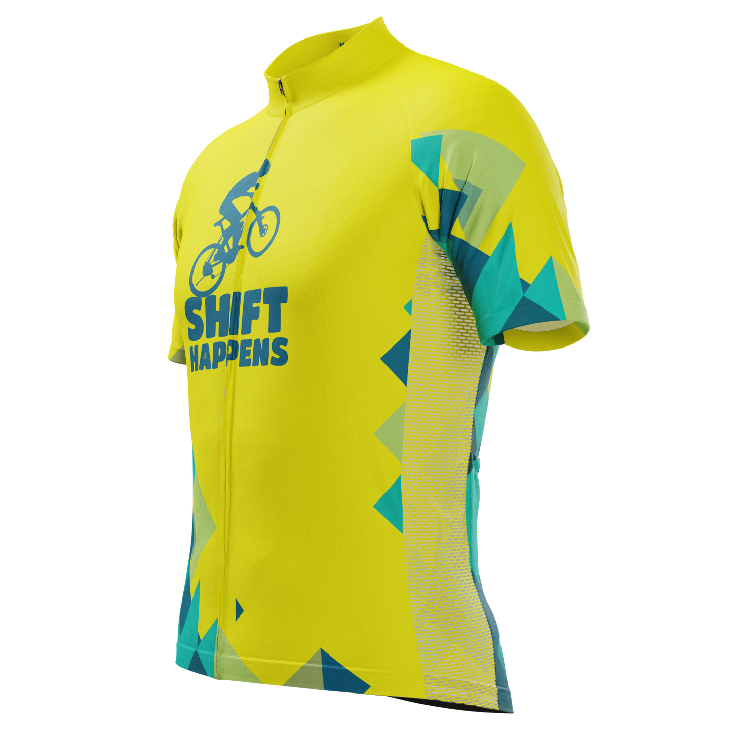 Men's Shift Happens, Embrace It In Style! Short Sleeve Cycling Jersey