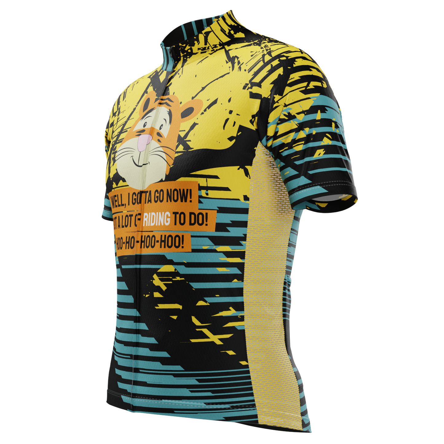 Men's Tigger Ridding Short Sleeve Cycling Jersey