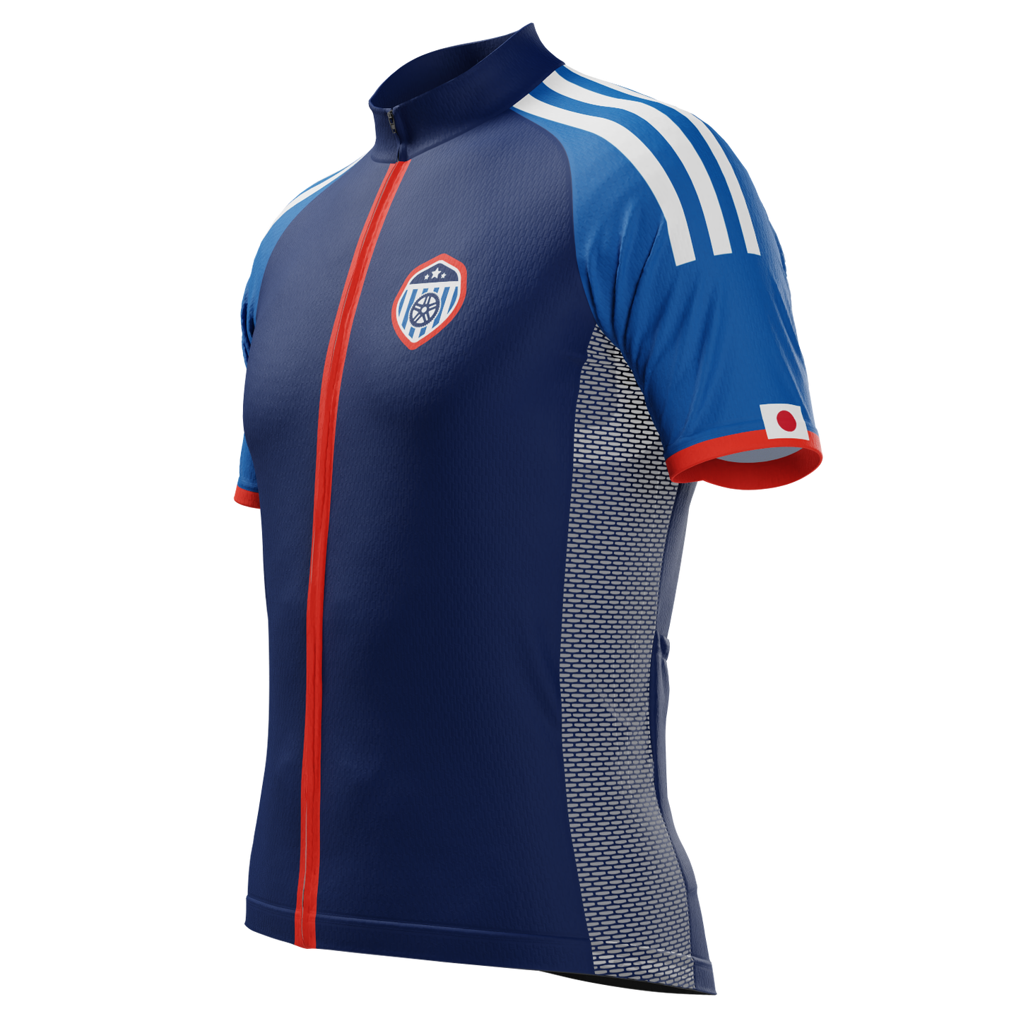 Men's Japan Soccer Short Sleeve Cycling Jersey