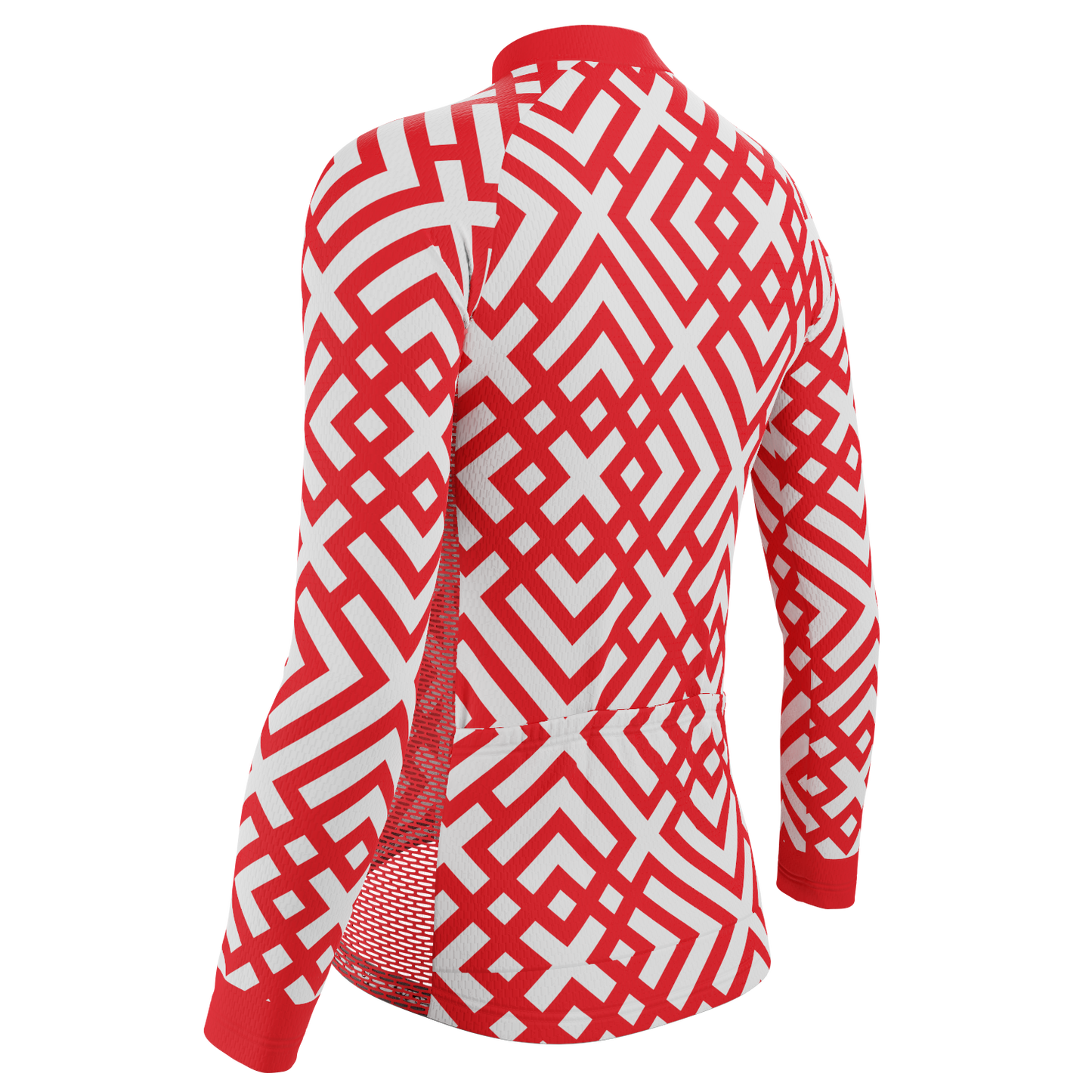 Women's Cross Hatch Long Sleeve Cycling Jersey