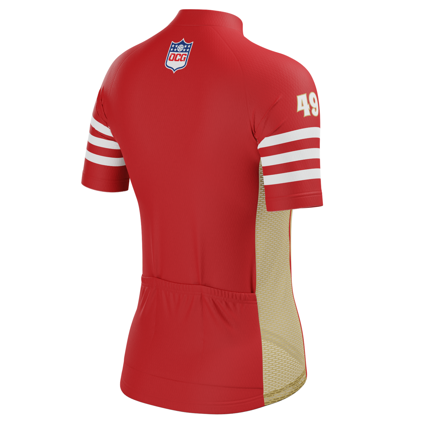 Women's San Francisco Football Short Sleeve Cycling Jersey