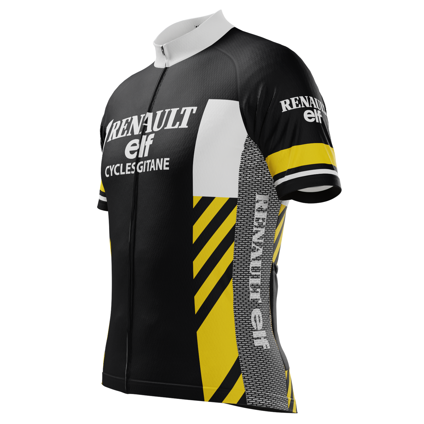 Men's Retro Auto Short Sleeve Cycling Jersey