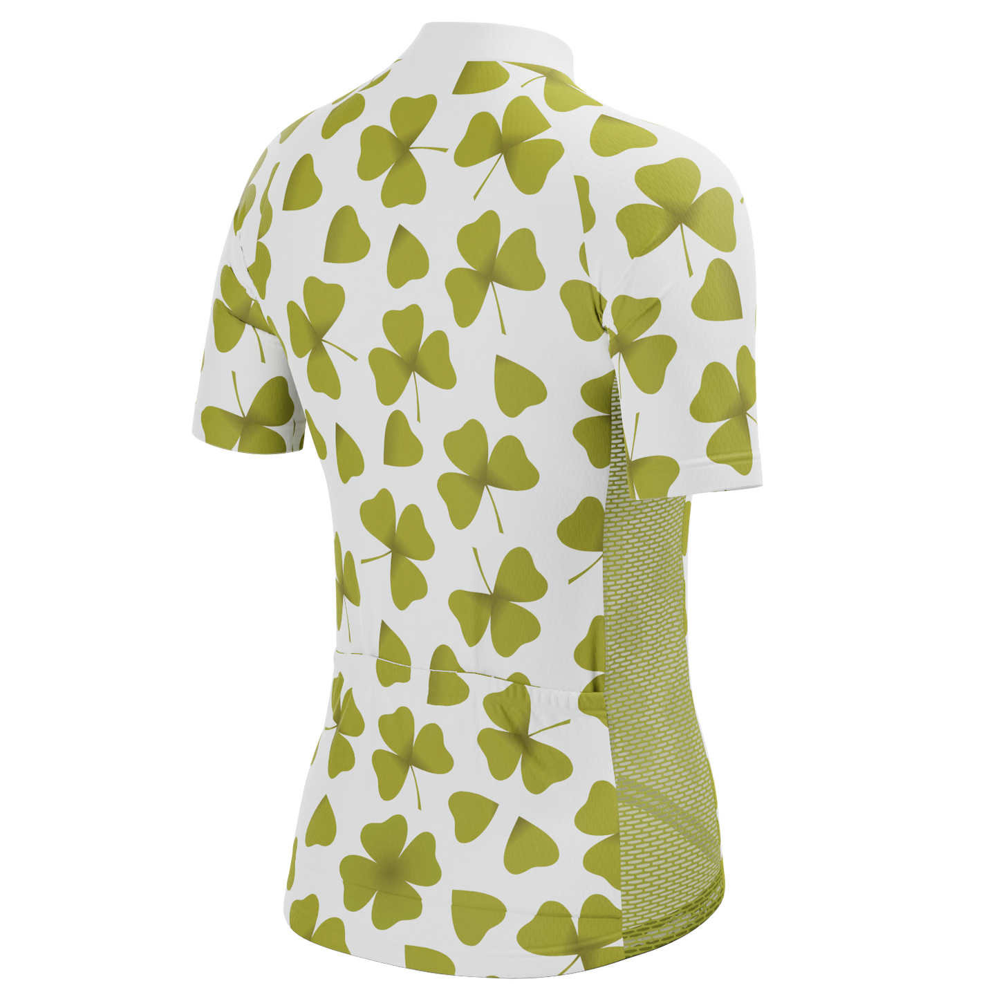 Women's Three Leaf Clover Short Sleeve Cycling Jersey