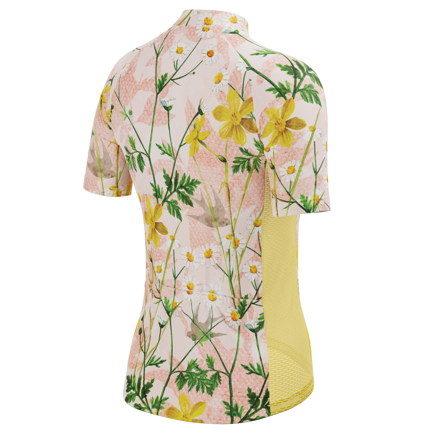 Women's Daisies Short Sleeve Cycling Jersey