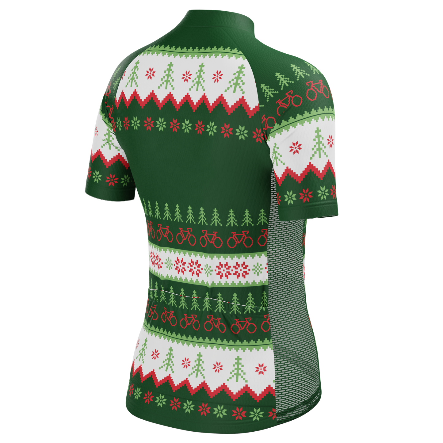 Women's All I Want For Christmas Short Sleeve Cycling Jersey