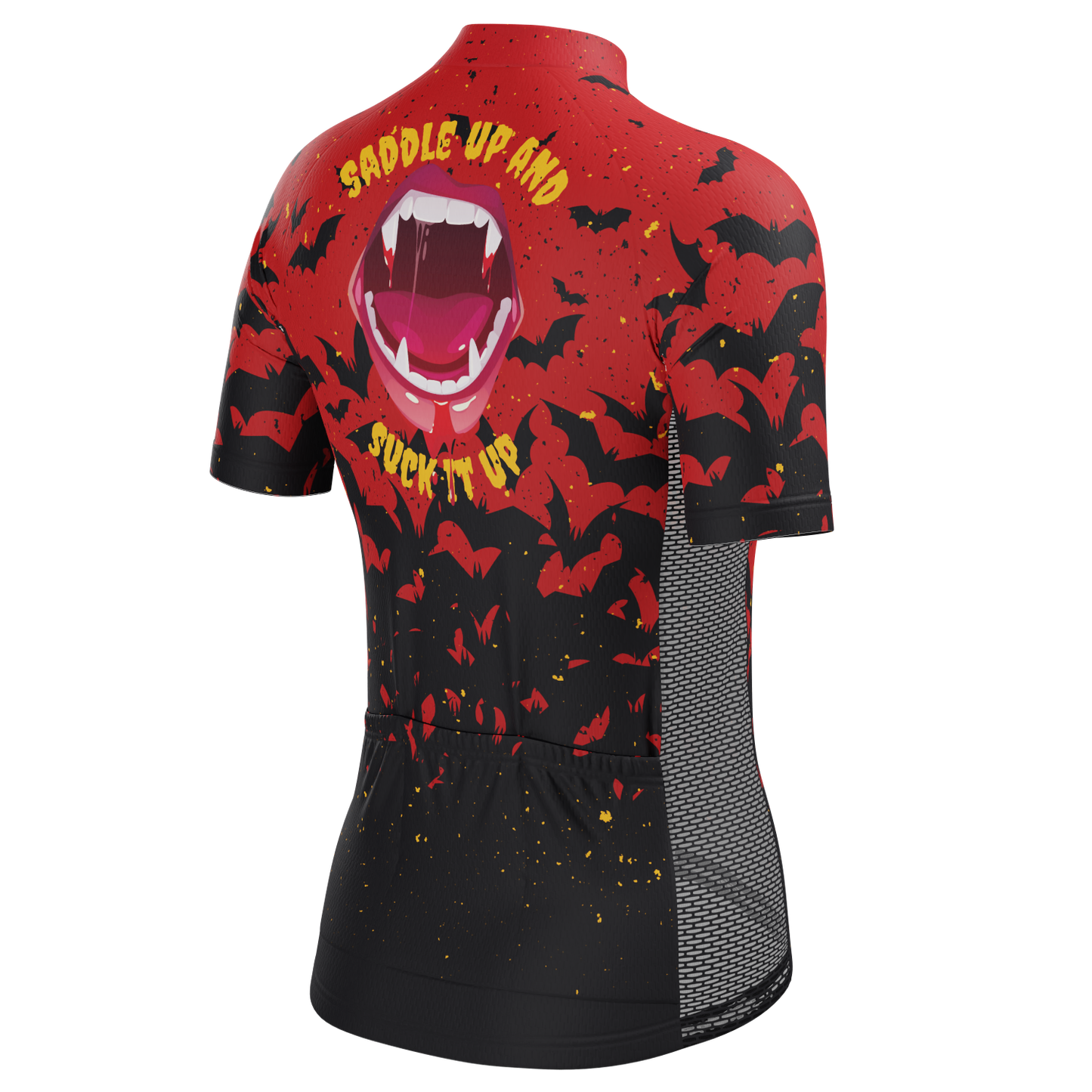 Women's Dracula Short Sleeve Cycling Jersey
