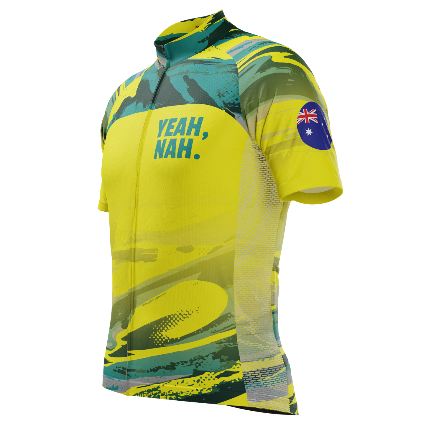 Men's Yeah, Nah Short Sleeve Cycling Jersey