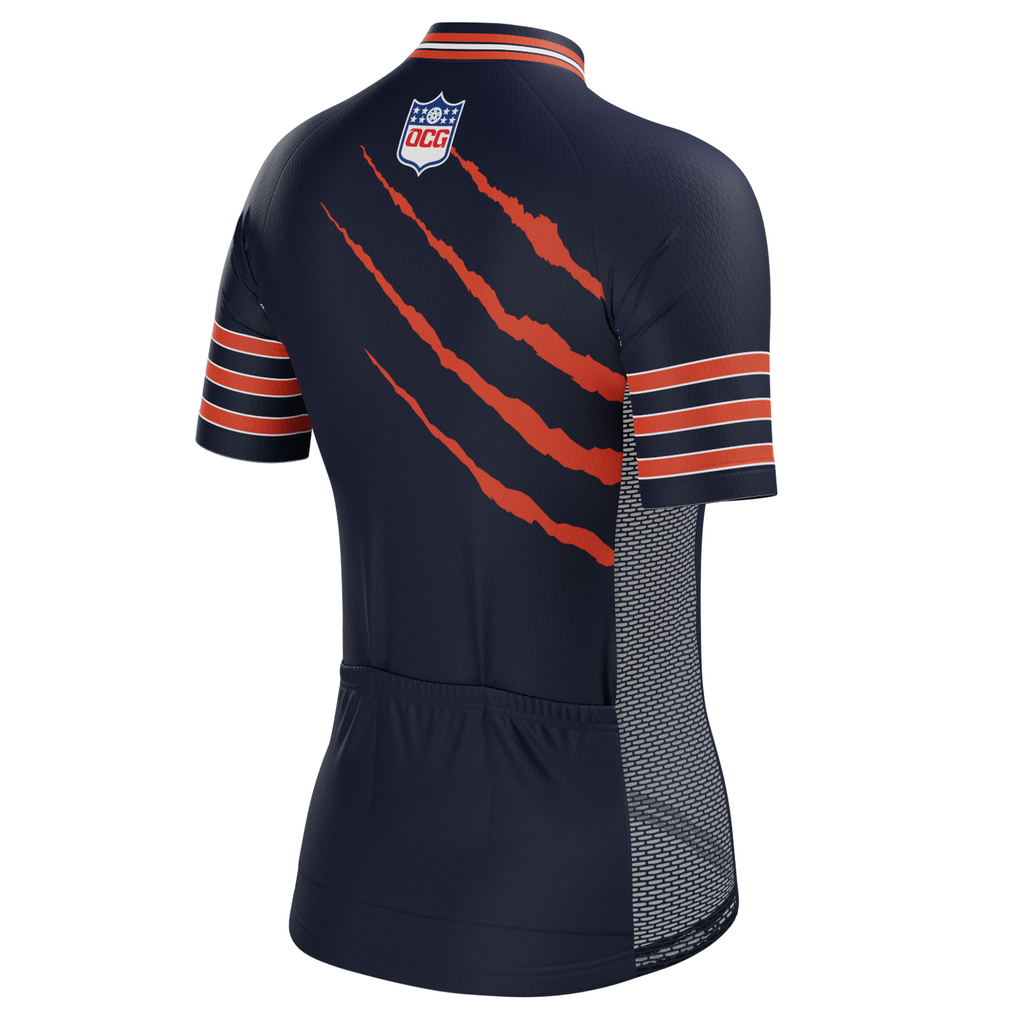 Women's Chicago Football Short Sleeve Cycling Jersey
