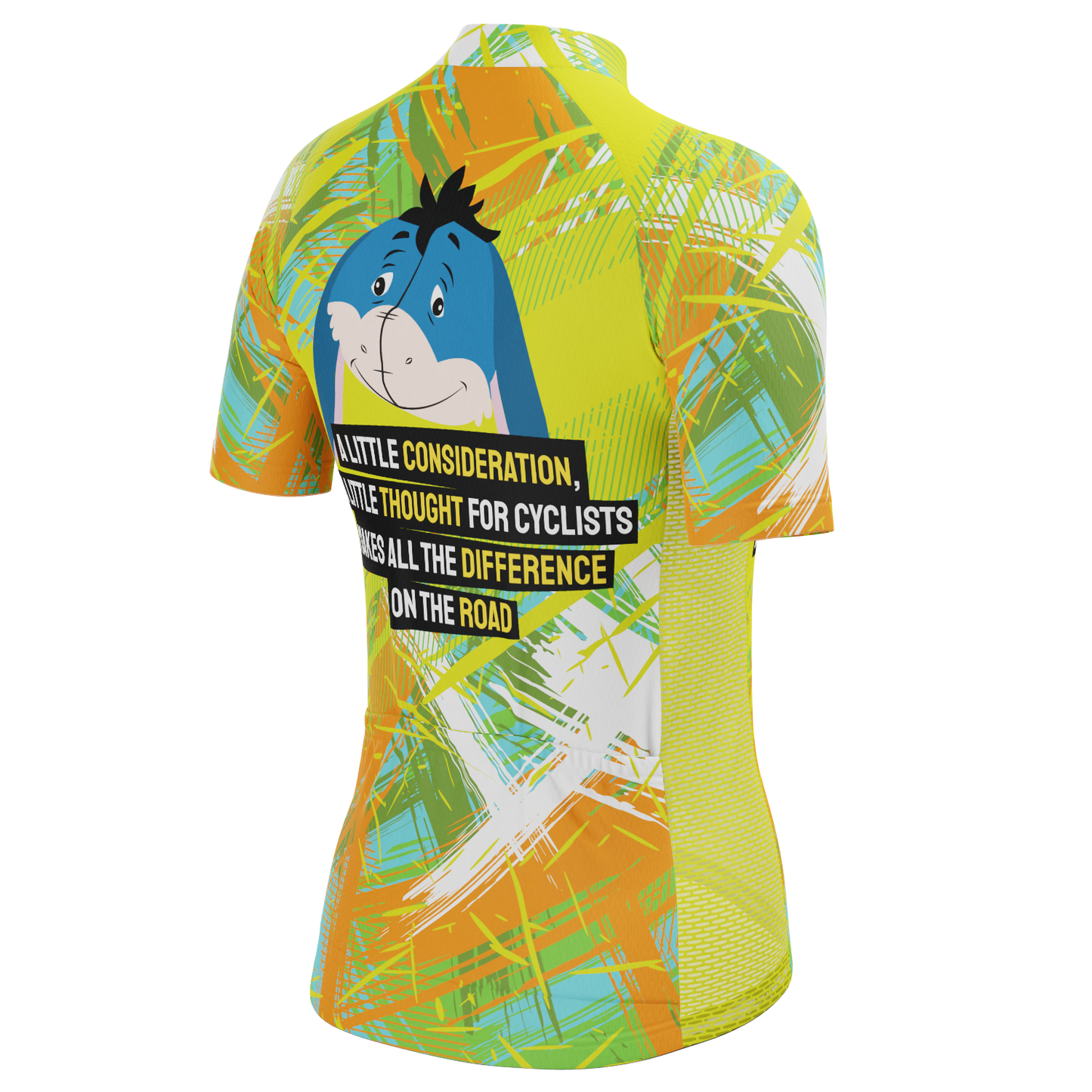 Women's Eeyore On The Road Short Sleeve Cycling Jersey