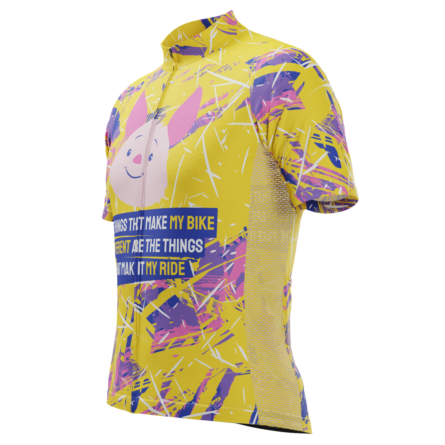 Men's Piglet's Ride Short Sleeve Cycling Jersey
