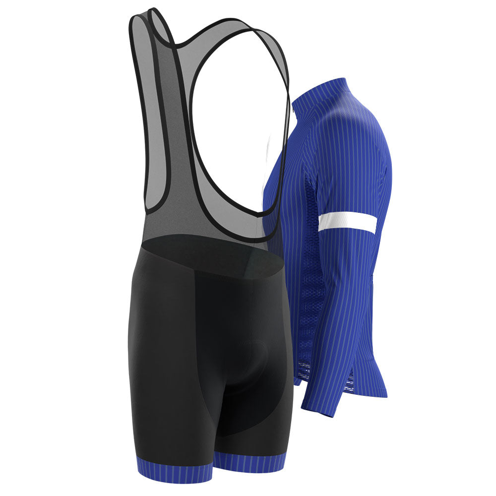 Men's Stripe Banded 2 Piece Cycling Kit