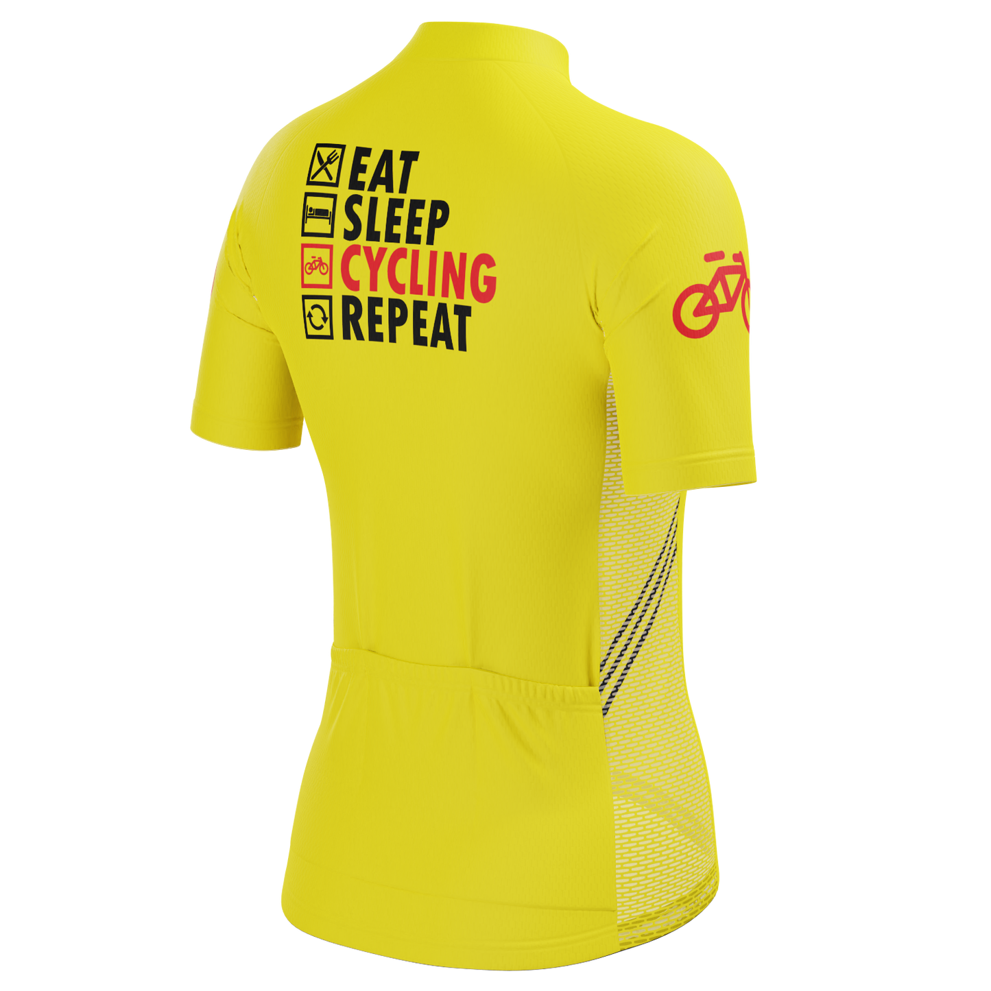 Women's Eat, Sleep, Cycling, Repeat Short Sleeve Cycling Jersey