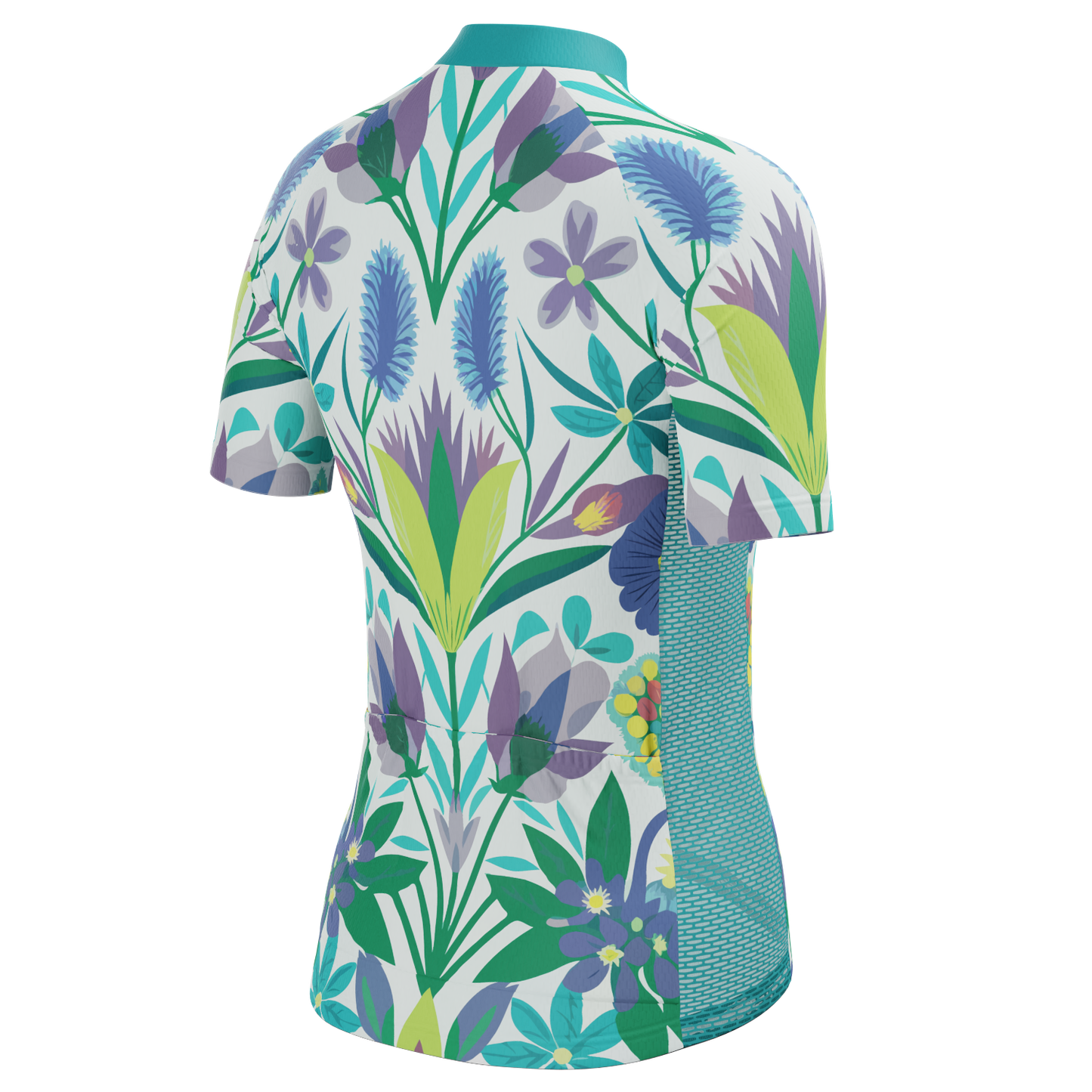 Women's Flowers From Down Under Short Sleeve Cycling Jersey