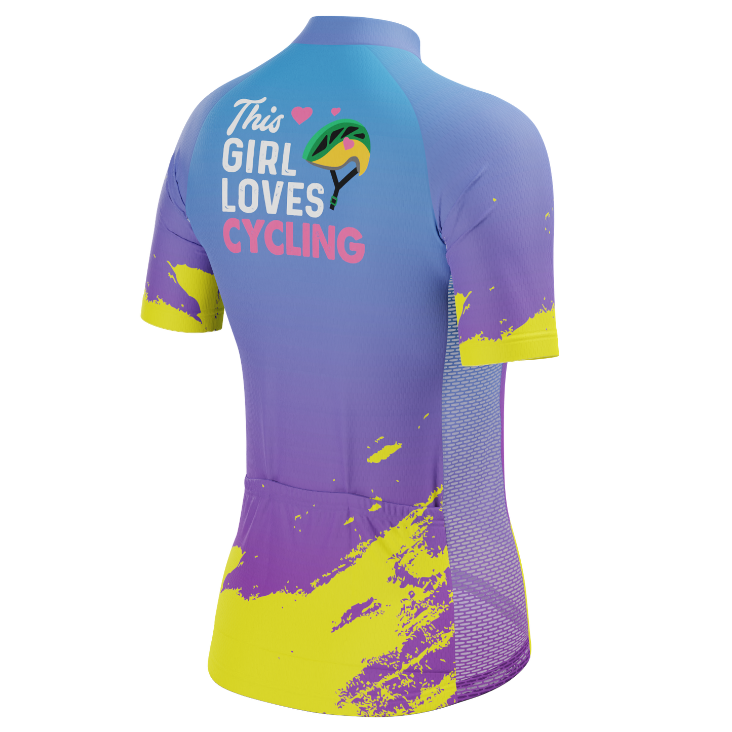 Women's This Girl Likes to Cycling Short Sleeve Cycling Jersey