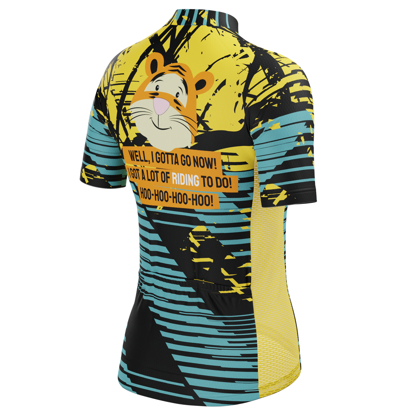 Women's Tigger Ridding Short Sleeve Cycling Jersey