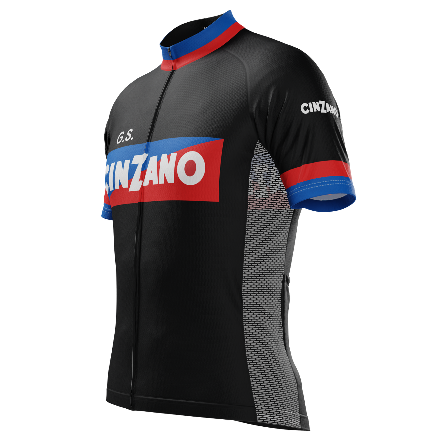Men's Vintage Cinzano Short Sleeve Cycling Jersey
