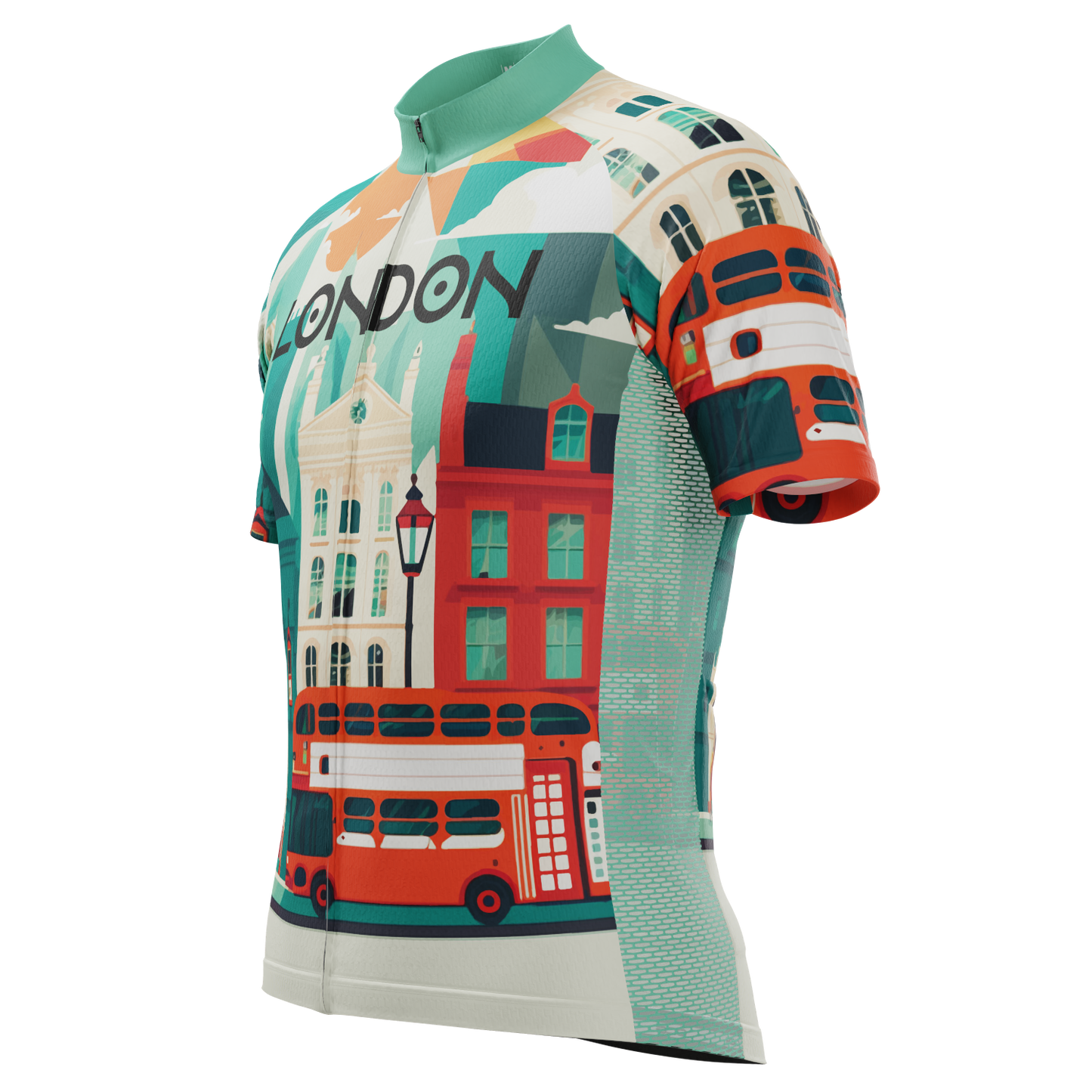 Men's Around The World - London Short Sleeve Cycling Jersey
