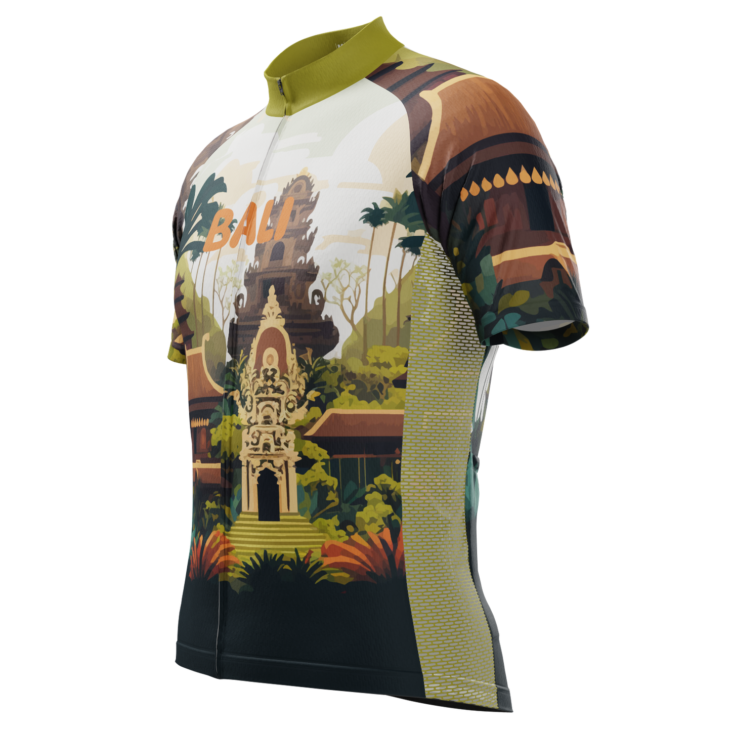 Men's Around The World - Bali Short Sleeve Cycling Jersey