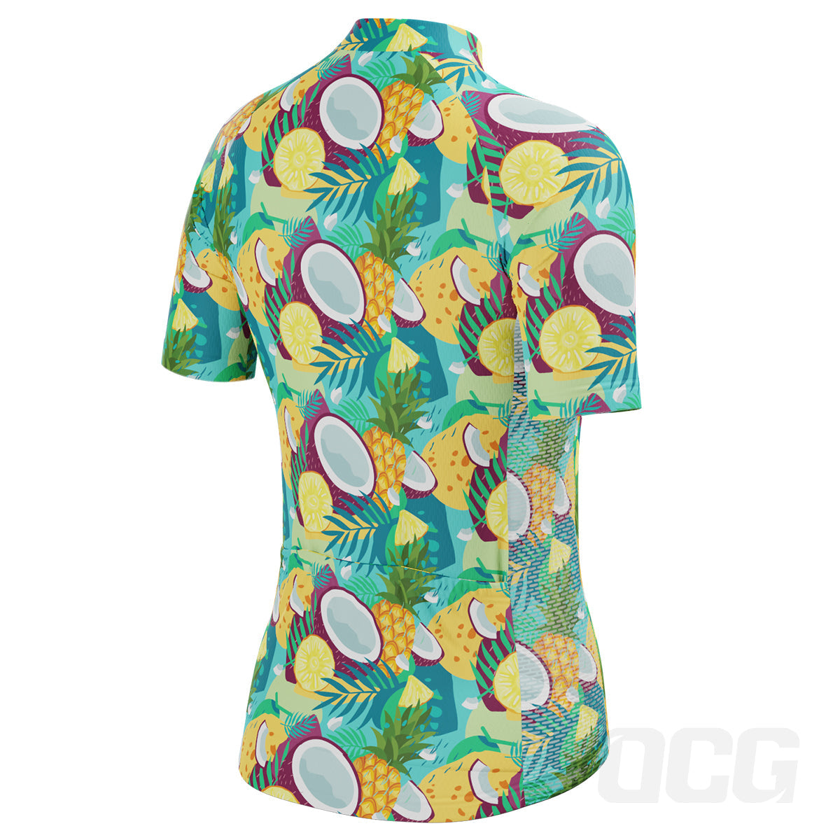 Women's Pina Colada Short Sleeve Cycling Jersey
