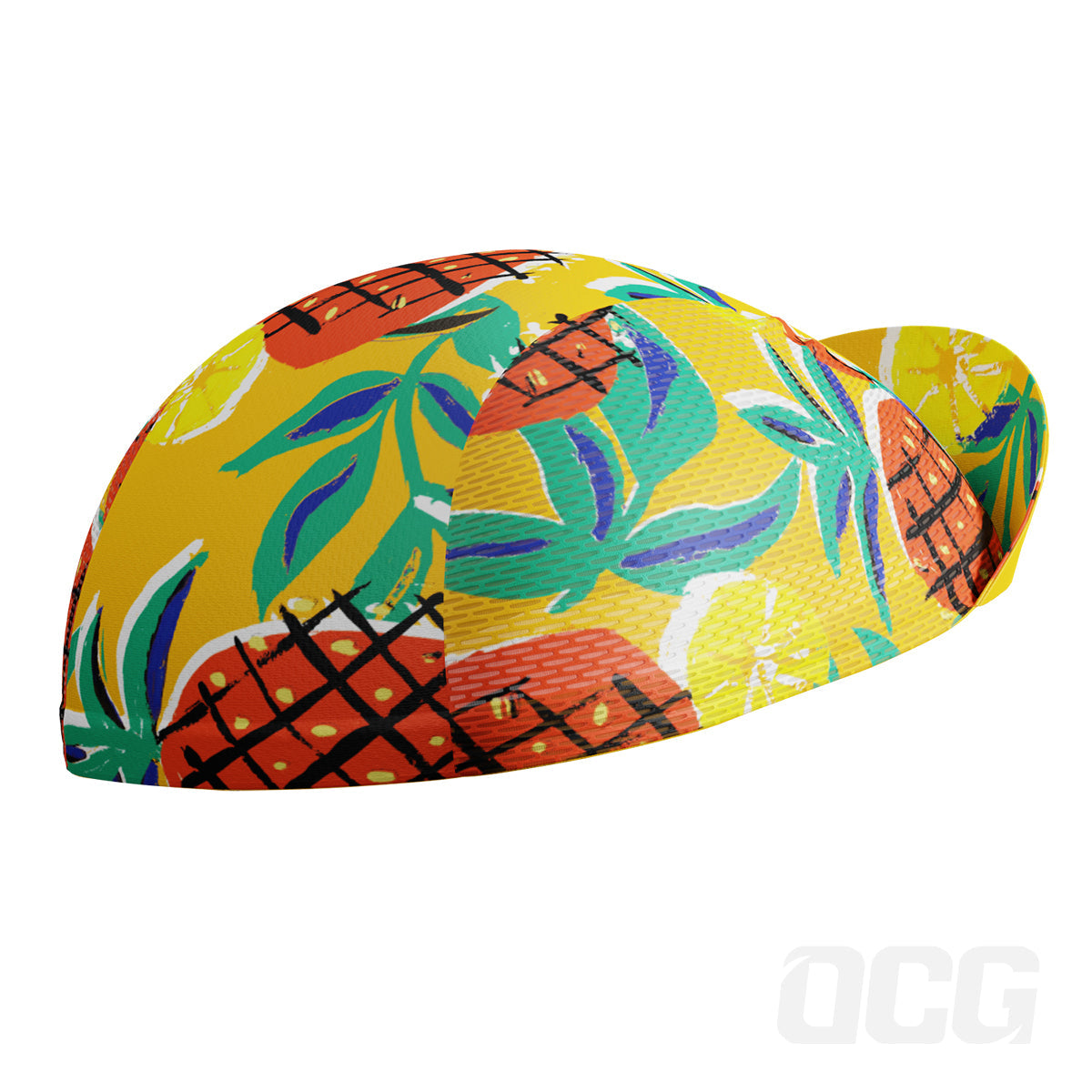 Unisex Pineapple Fun Quick Dry Cycling Cap