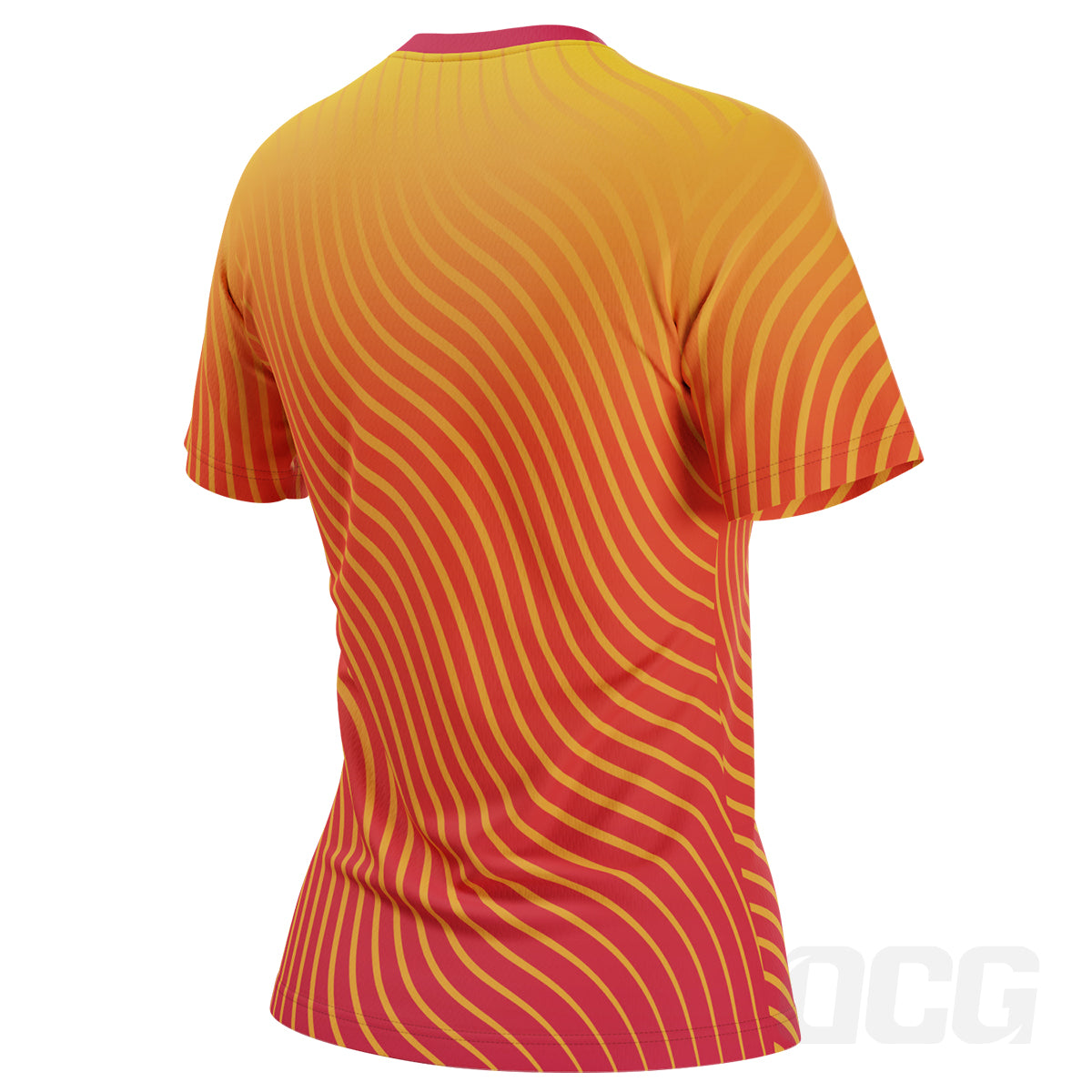 Women's Four Seasons Curvy Lines Short Sleeve Running Shirt
