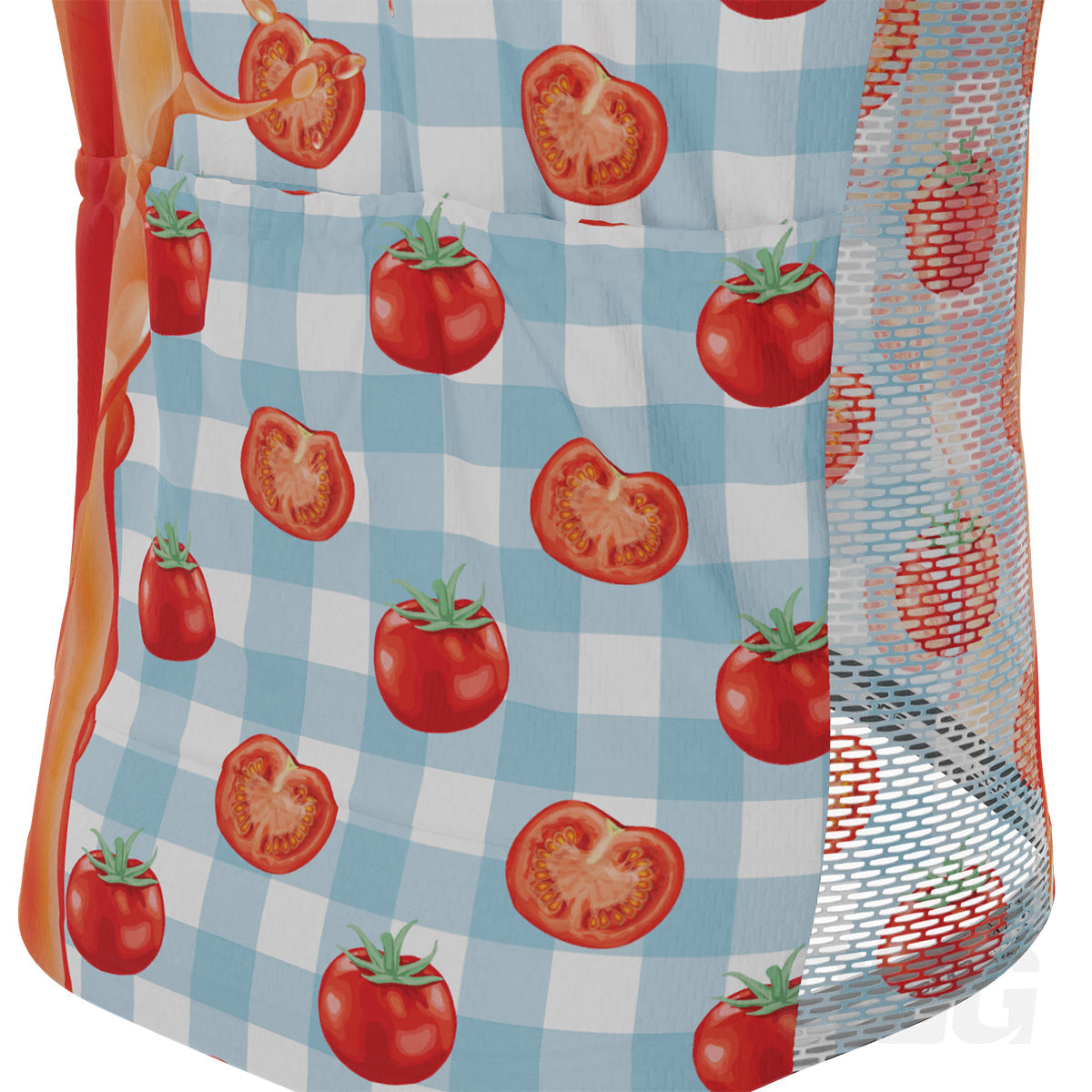 Men's Tomato Sauce Table Cloth 2 Piece Cycling Kit