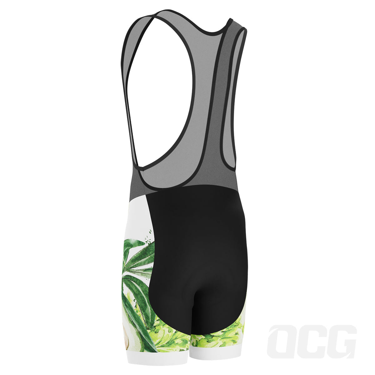 Men's Guacamole Dip Gel Padded Cycling Bib