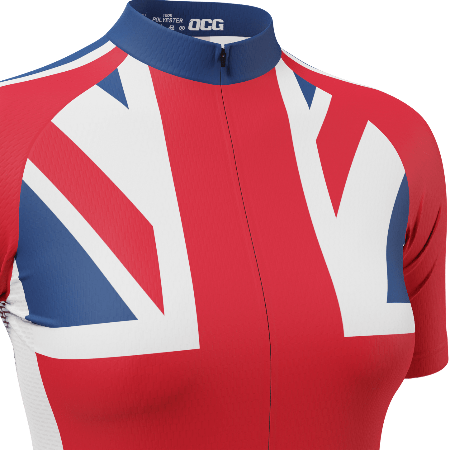 Women's Union Jack UK Short Sleeve Cycling Jersey