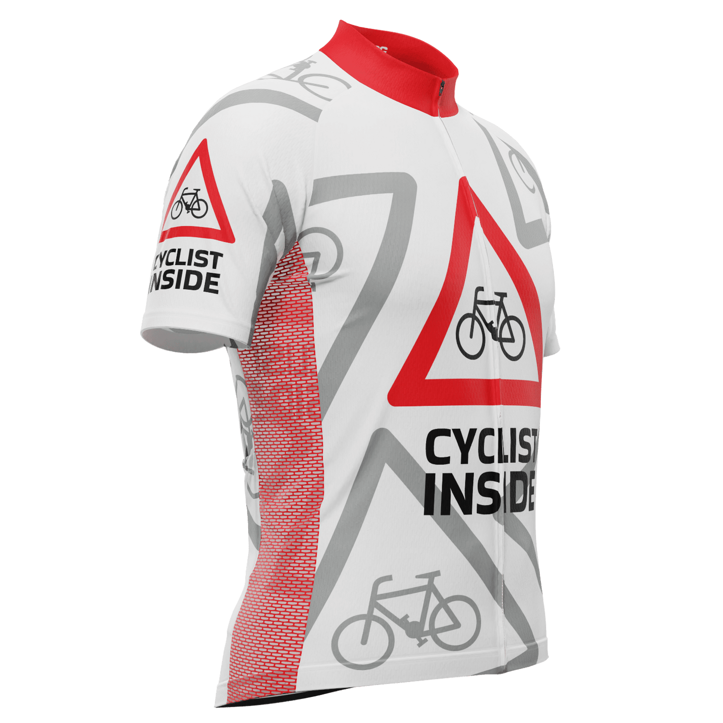 Men's Cyclist Inside Short Sleeve Cycling Jersey