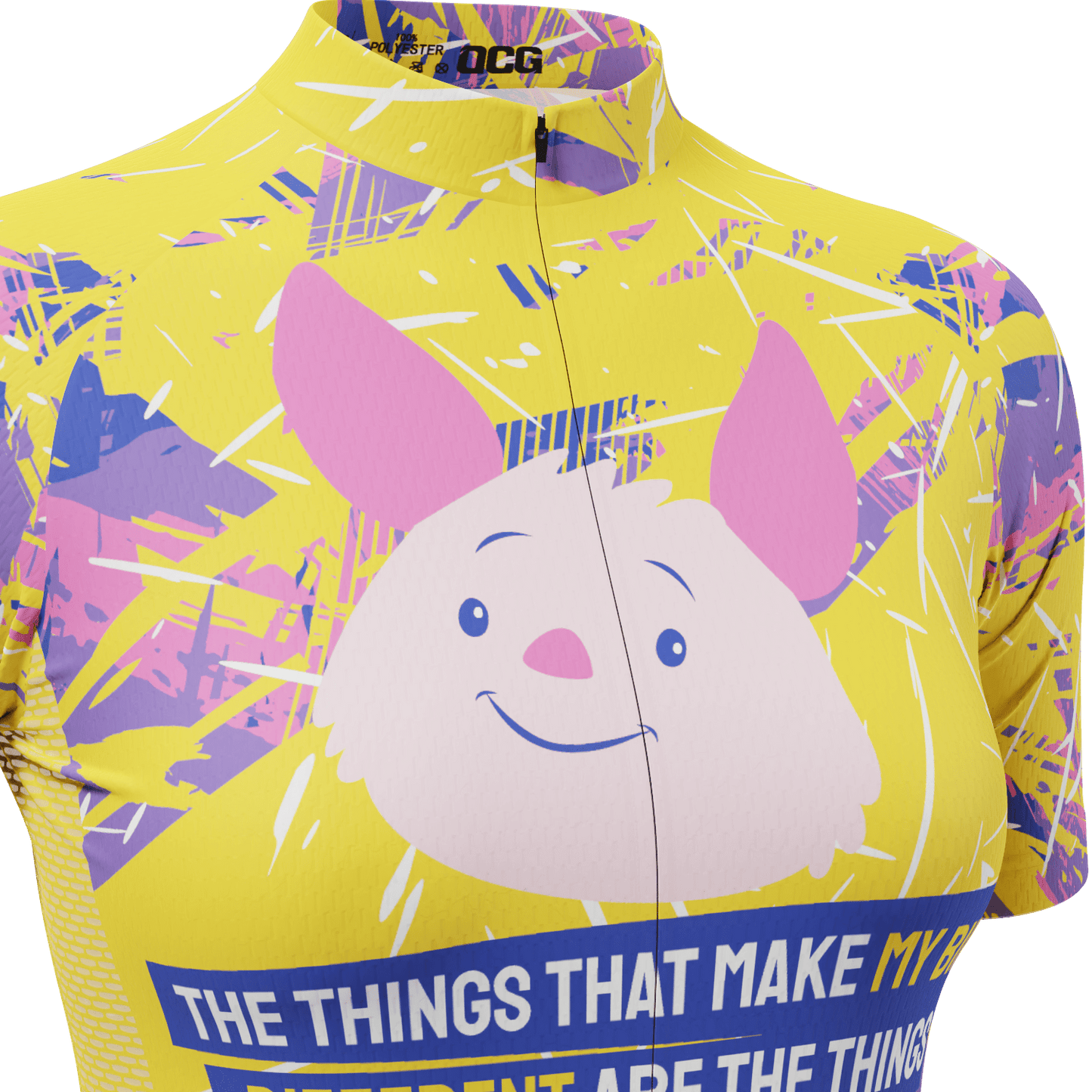 Women's Piglet's Ride Short Sleeve Cycling Jersey