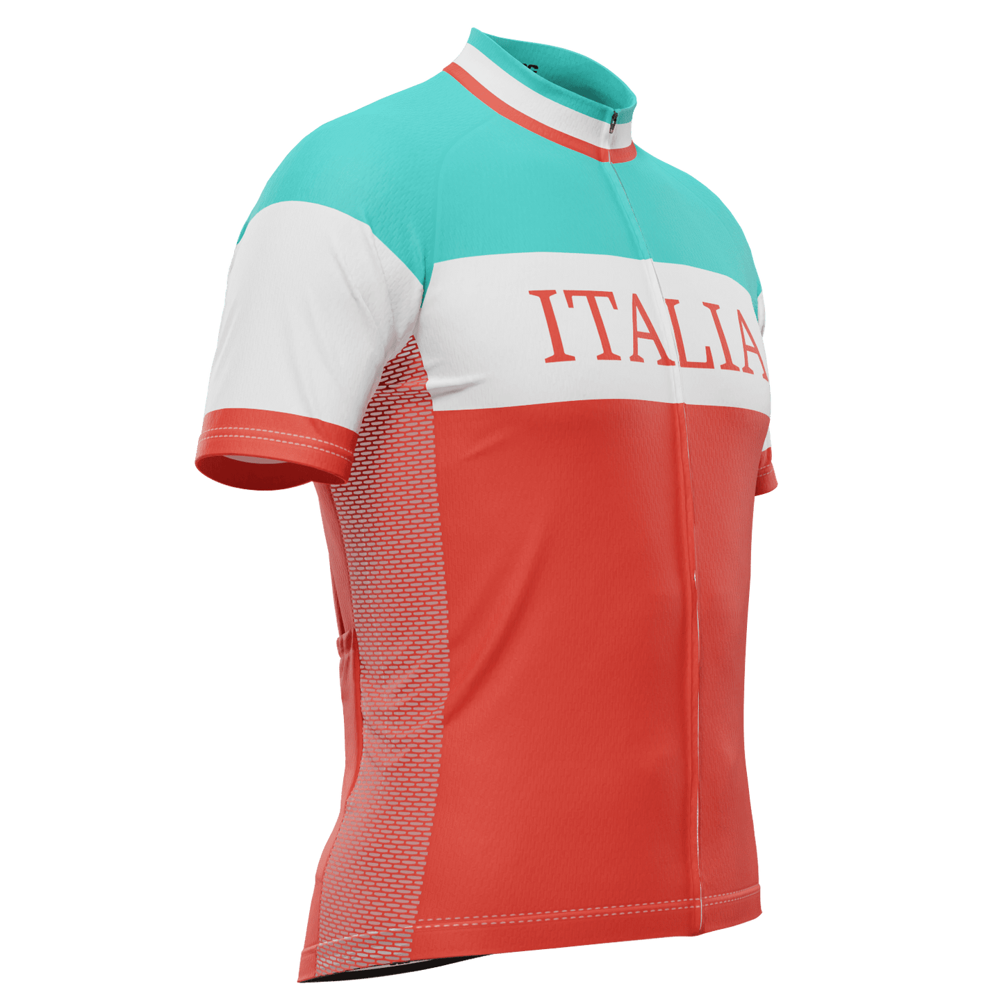 Men's Italia Flag Pro Short Sleeve Cycling Jersey