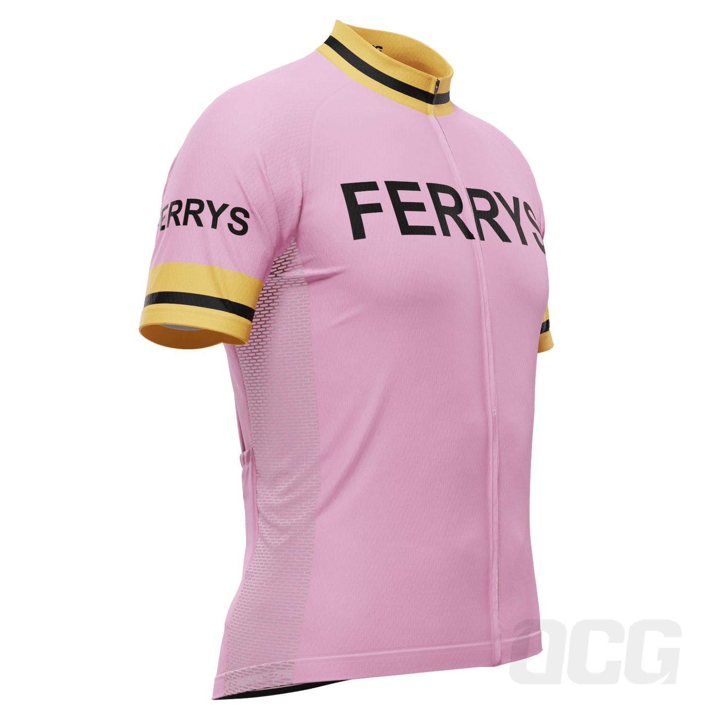 Men's Retro Ferrys 1960's Short Sleeve Cycling Jersey
