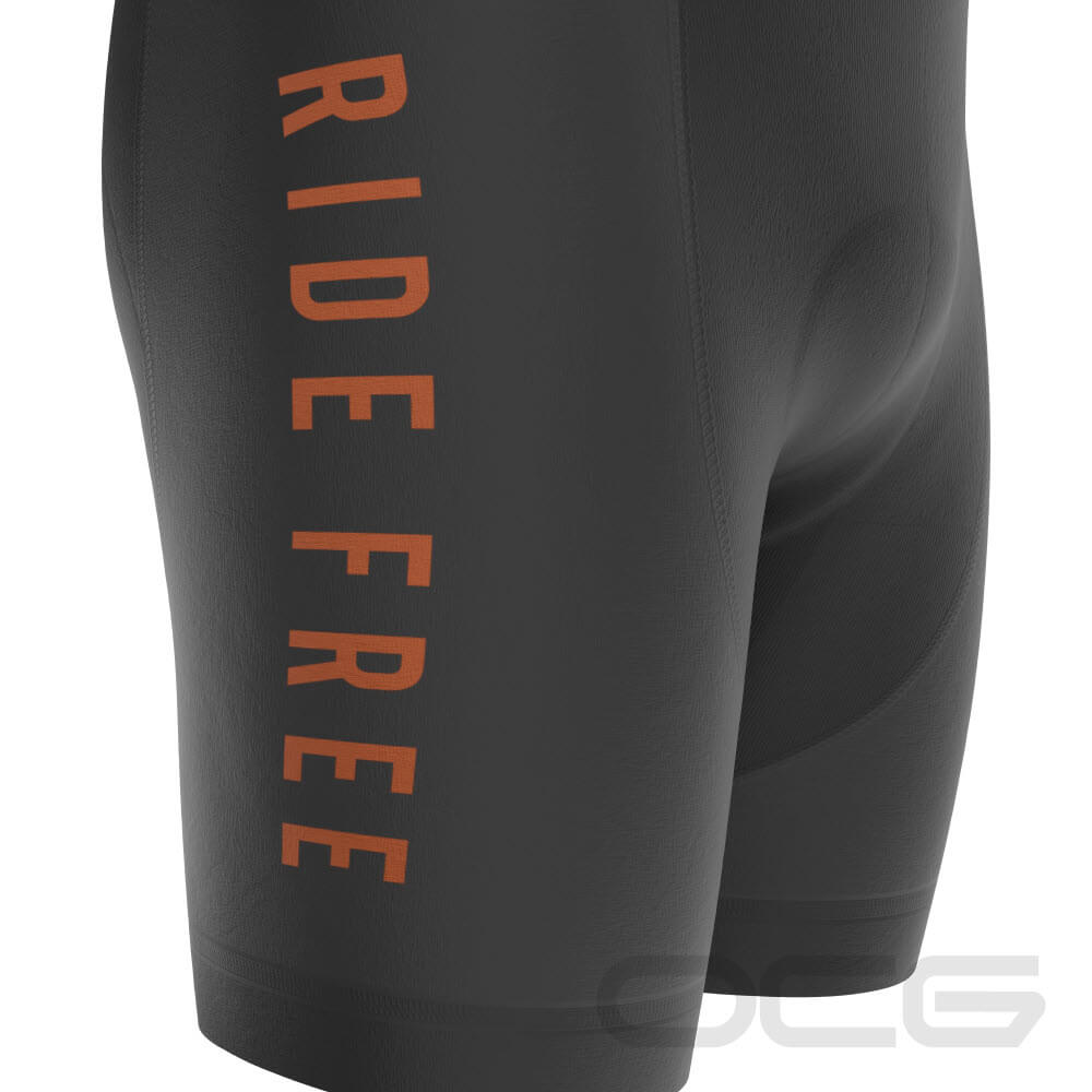 Men's Ride Free Sunset Gel Padded Cycling Bib