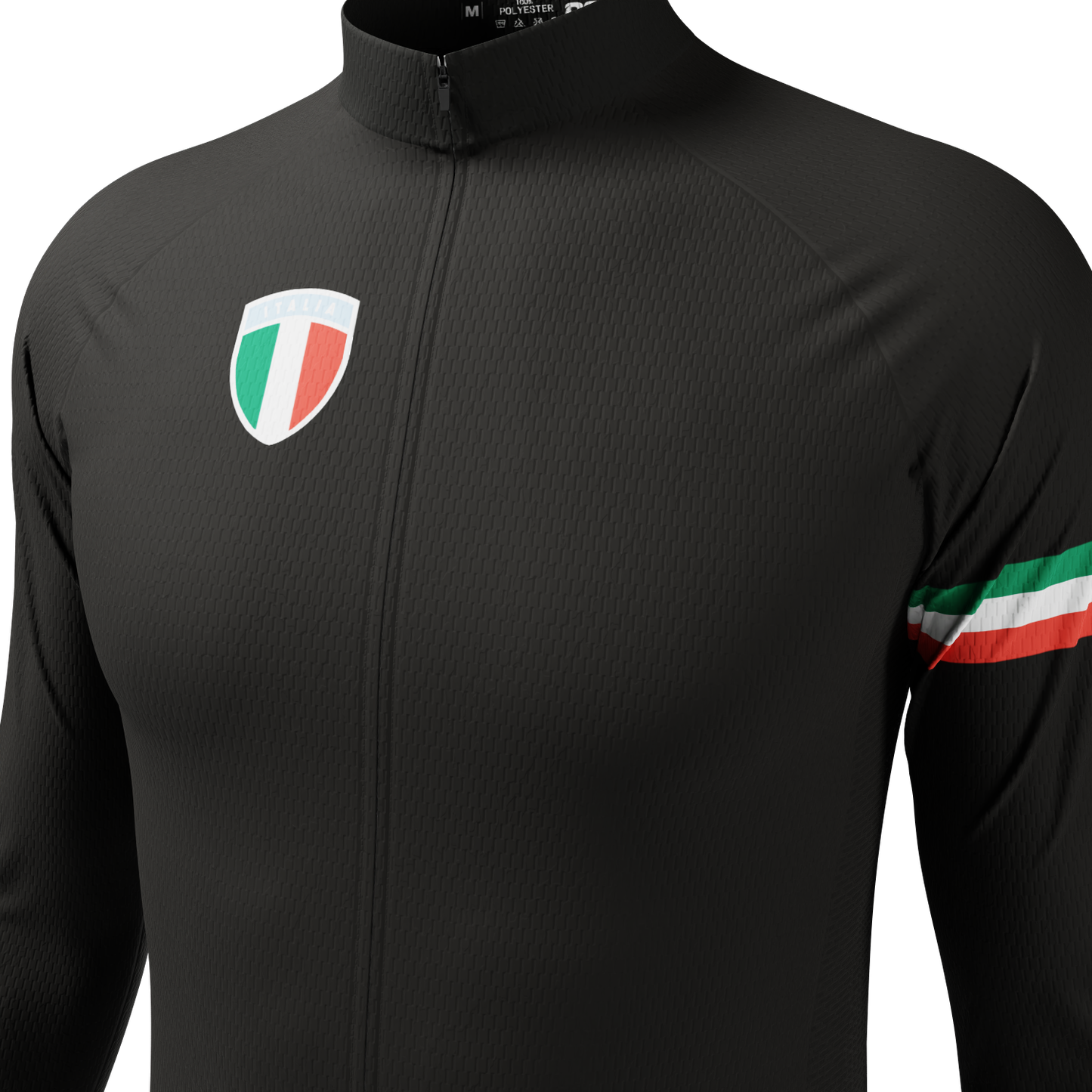 Men's Classic Italia Long Sleeve Cycling Jersey