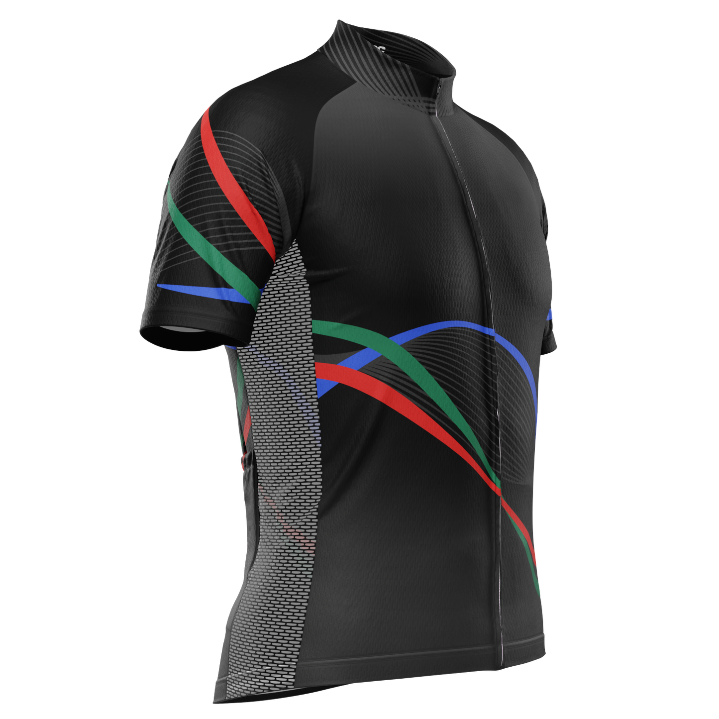 Men's Technical Waves Short Sleeve Cycling Jersey