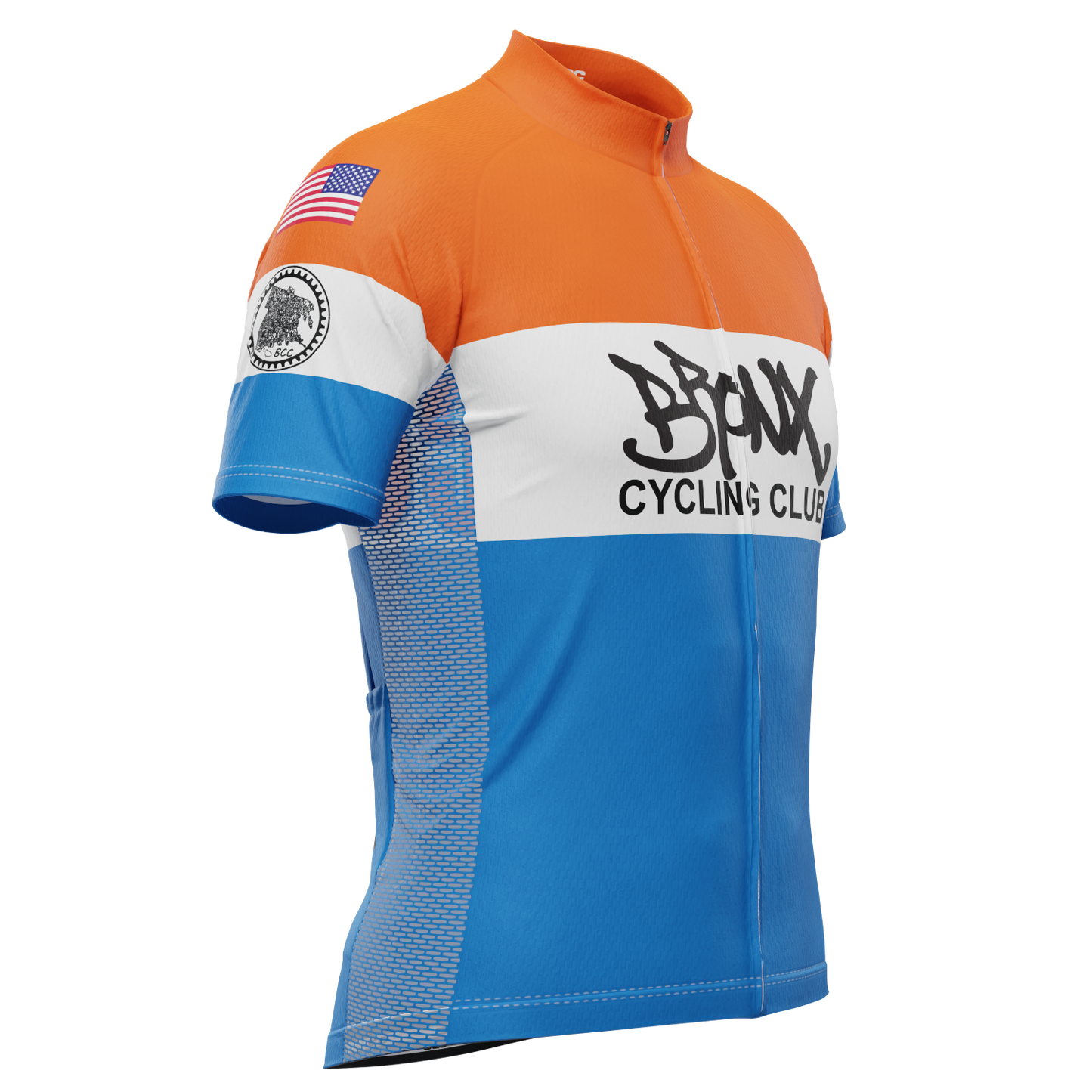 Men's Bronx Cycling Club Short Sleeve Cycling Jersey