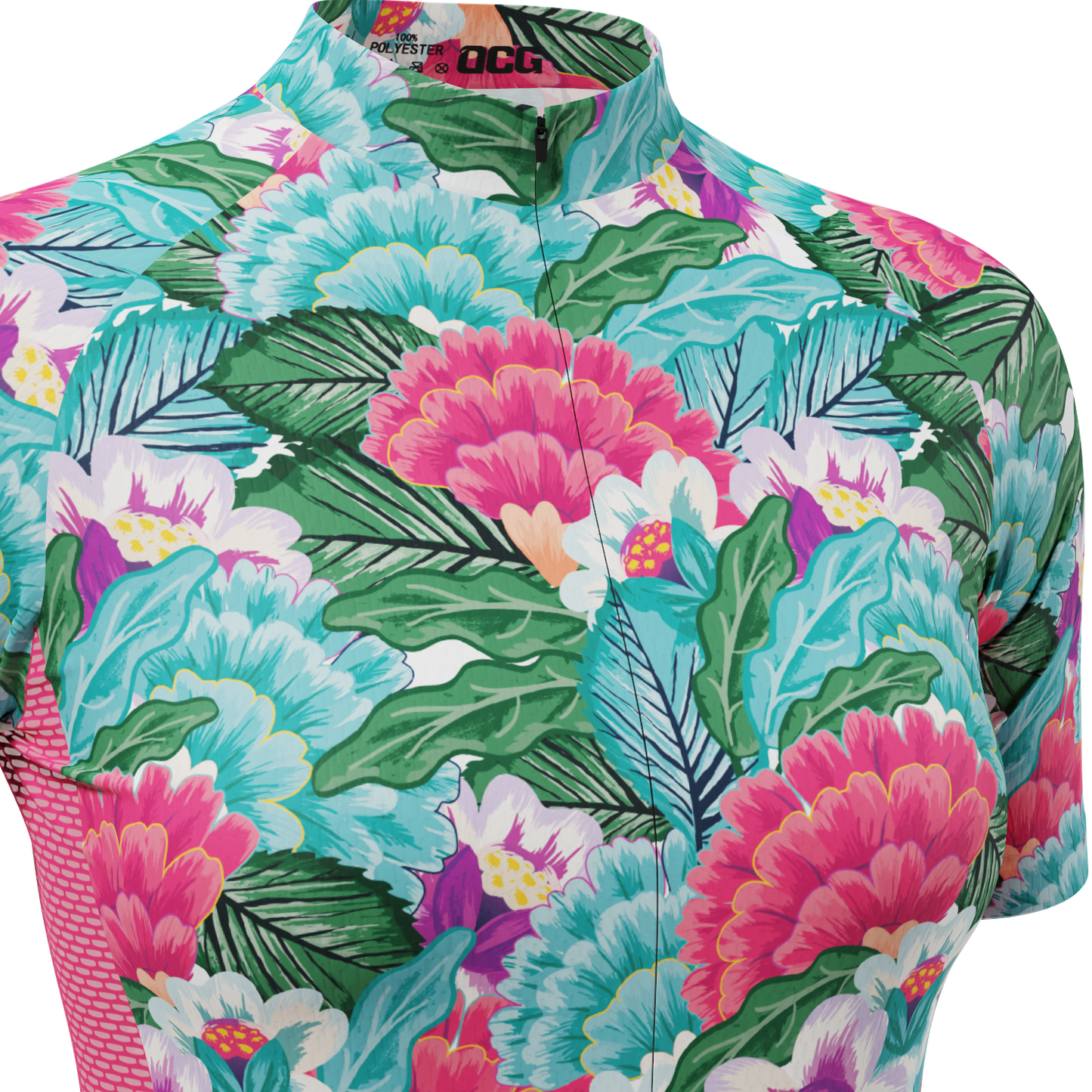 Women's Camelias Short Sleeve Cycling Jersey