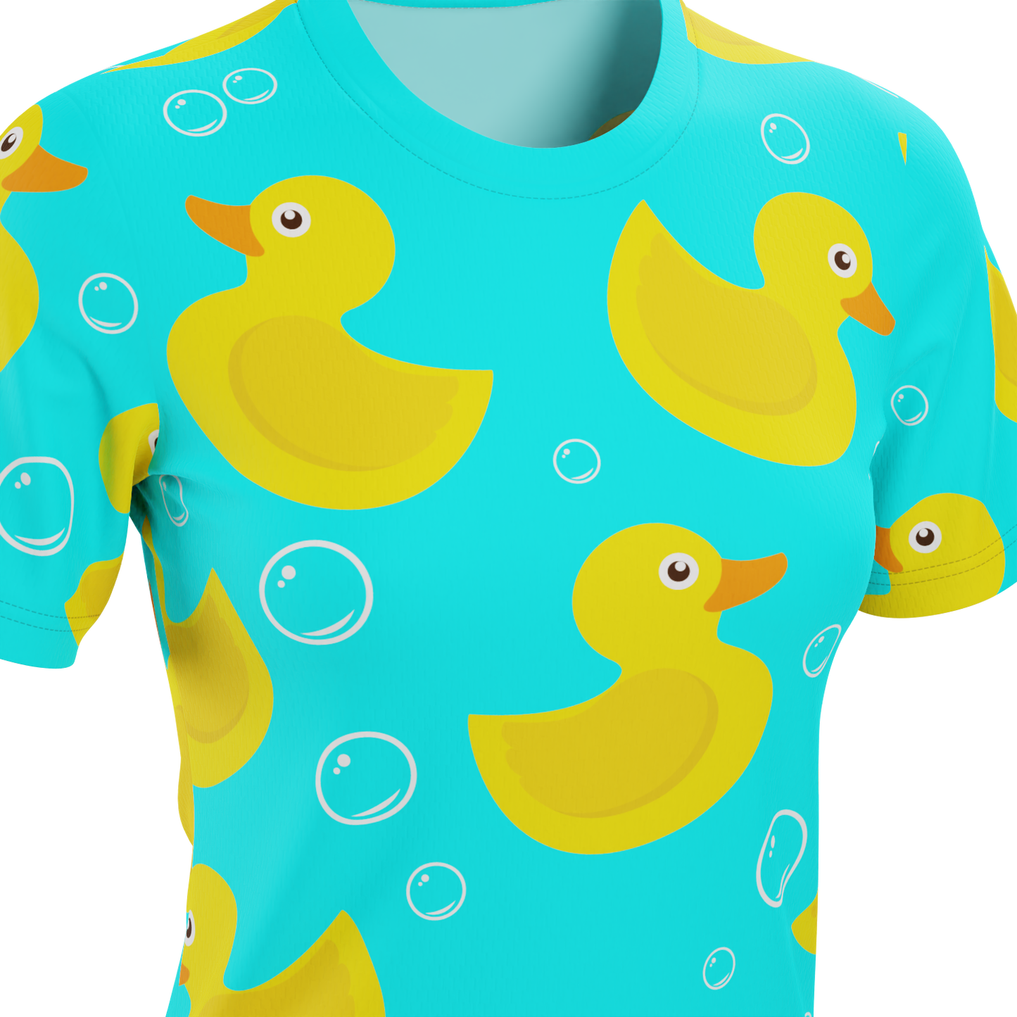 Women's Rubber Duck Short Sleeve Running Shirt
