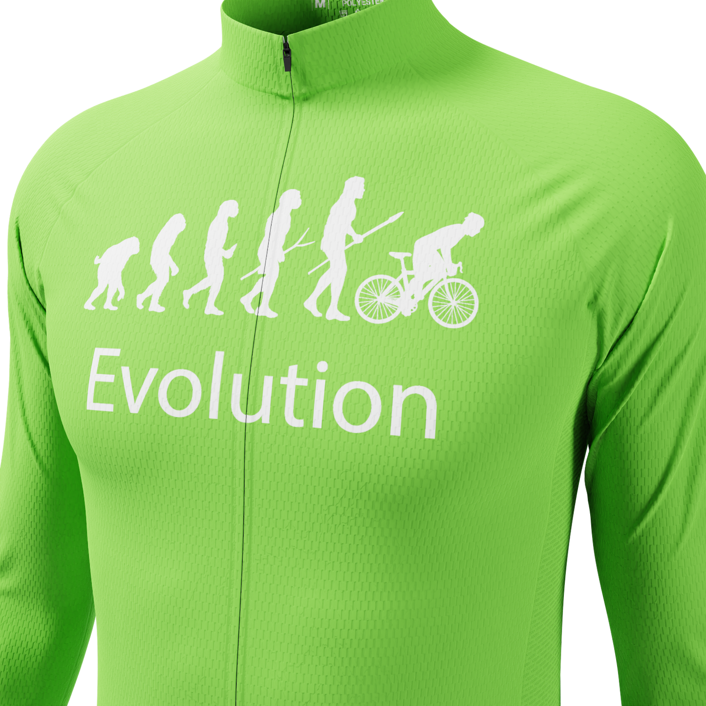 Men's Evolution of Man Long Sleeve Cycling Jersey