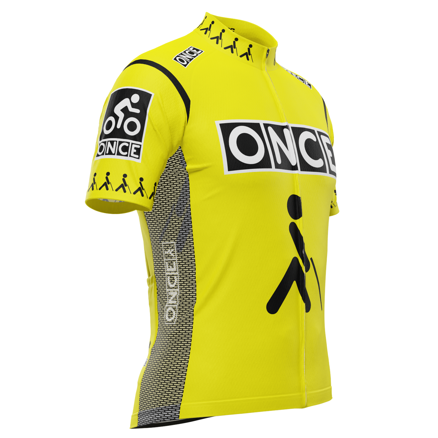 Men's Retro Solo Short Sleeve Cycling Jersey