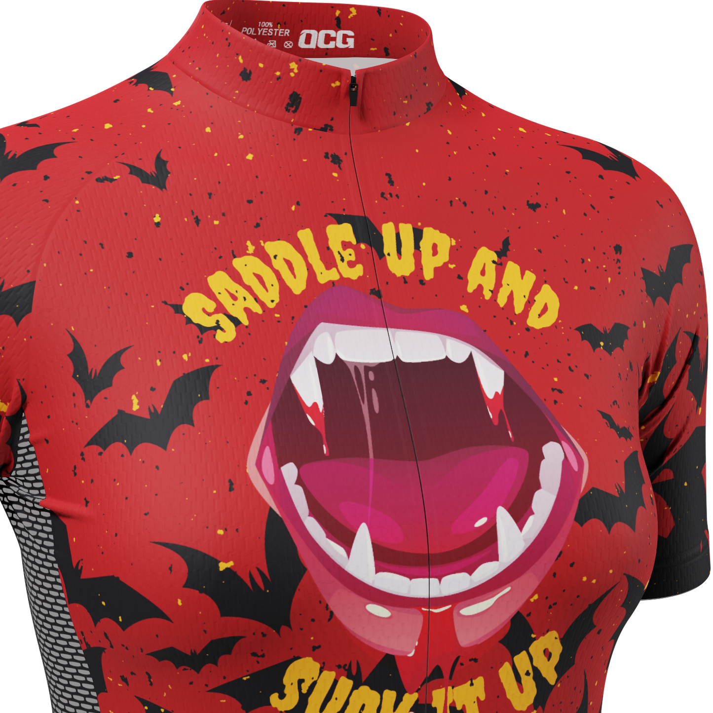 Women's Dracula Short Sleeve Cycling Jersey