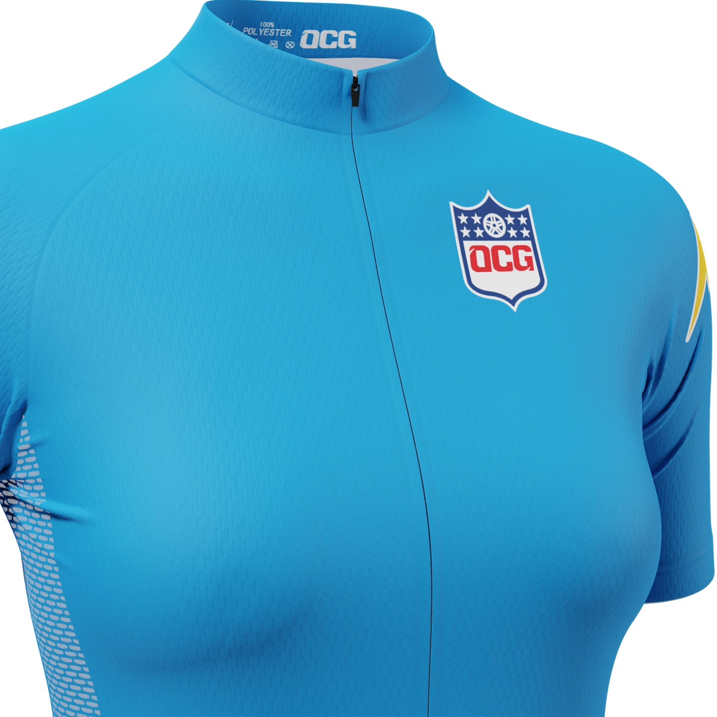 Women's Charger Football Short Sleeve Cycling Jersey