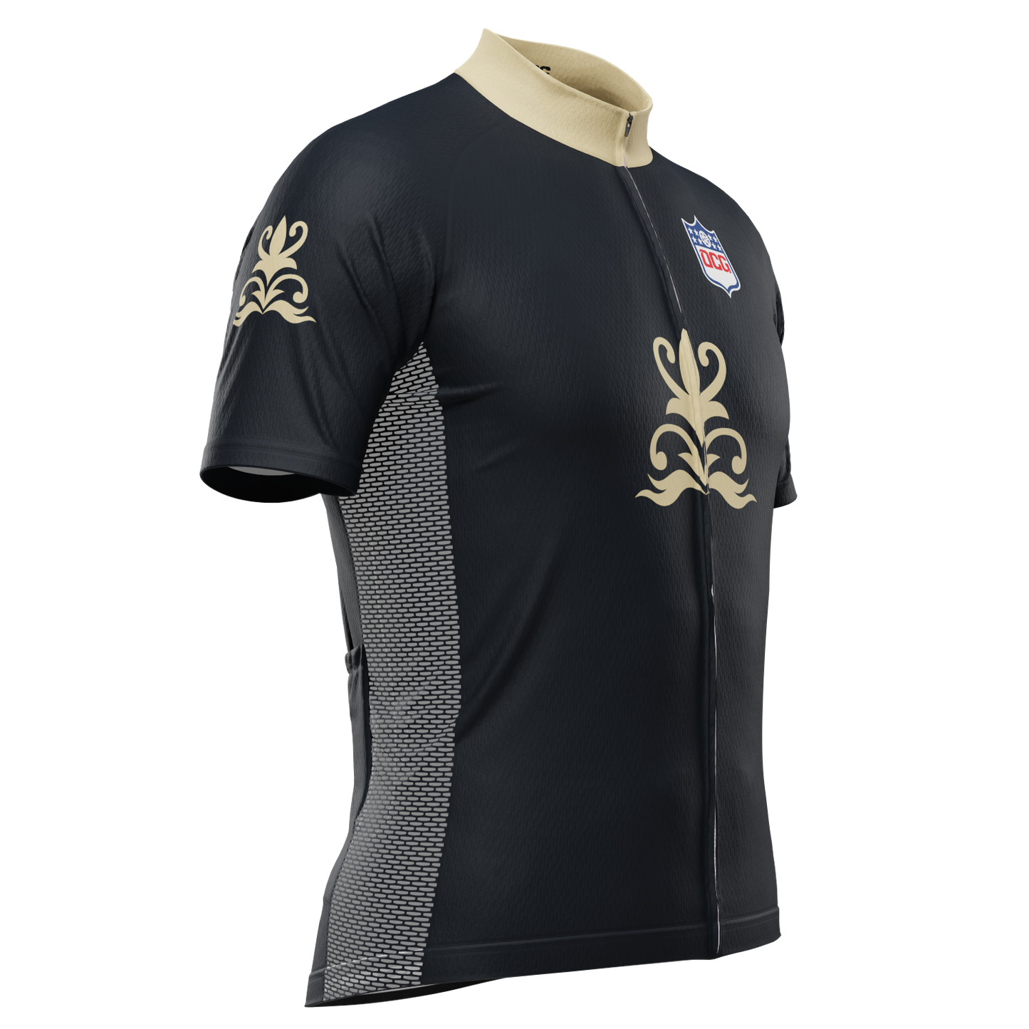 Men's New Orleans Football Short Sleeve Cycling Jersey