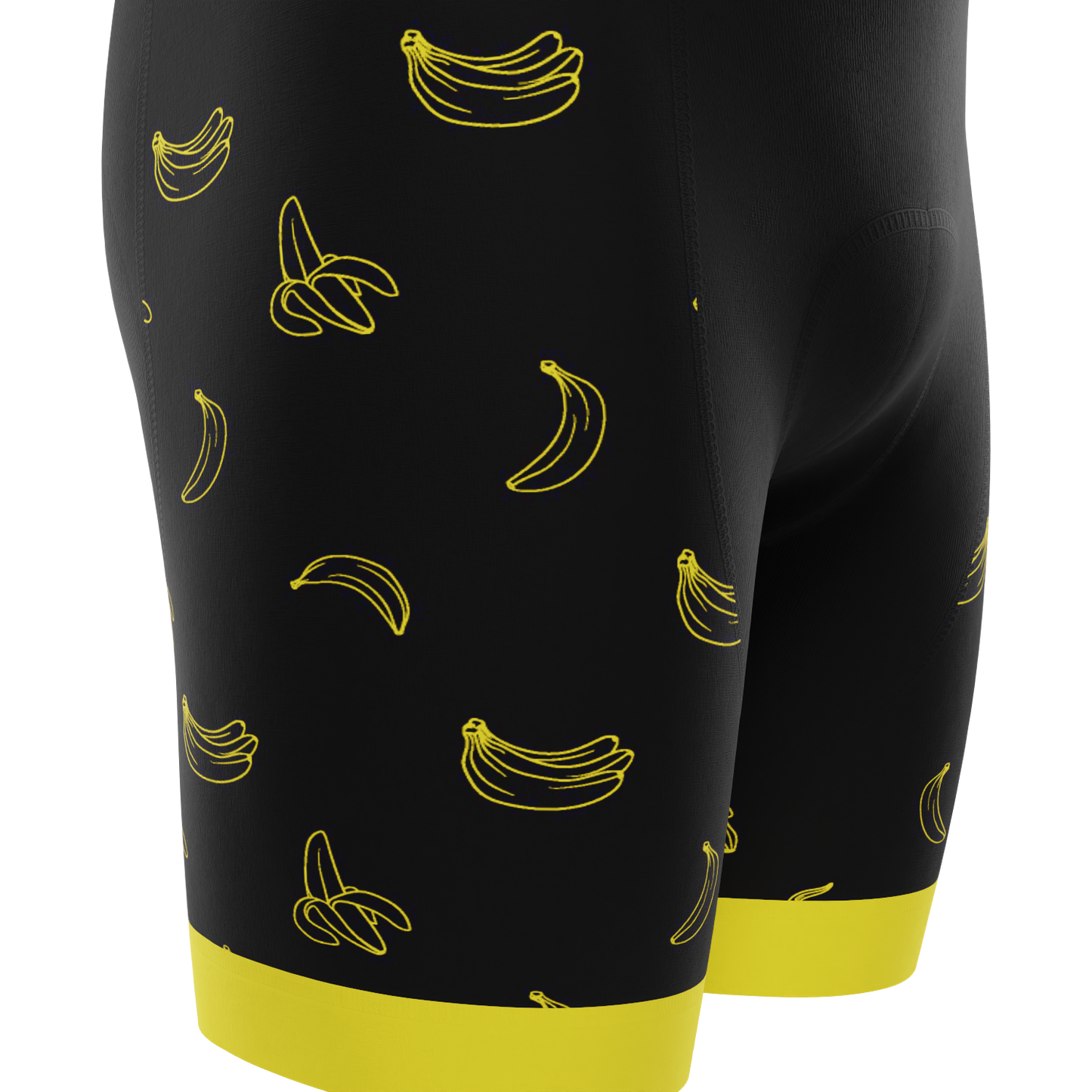 Men's Must Be Bananas Gel Padded Cycling Bib